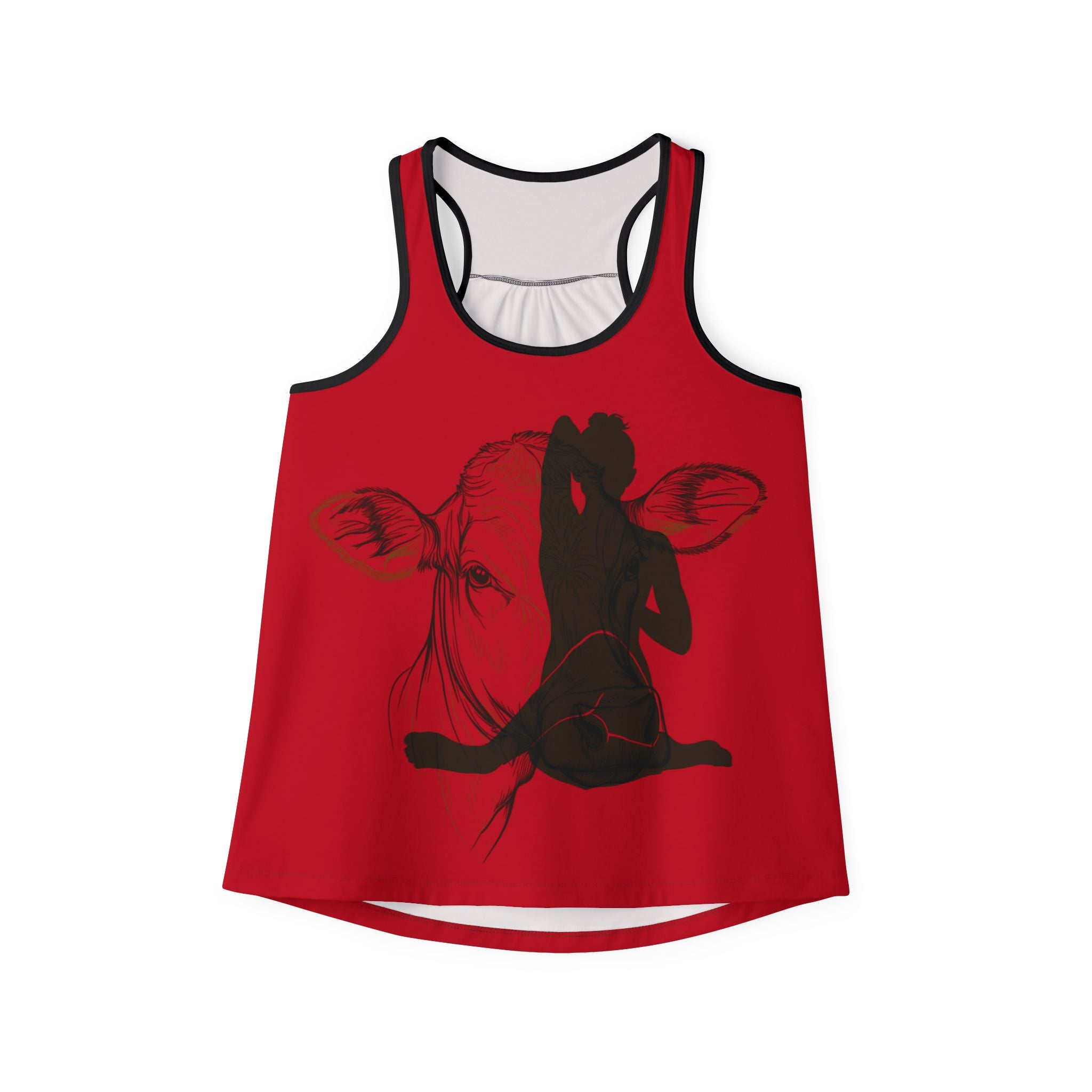 Cow Face Pose Yoga Tank Top