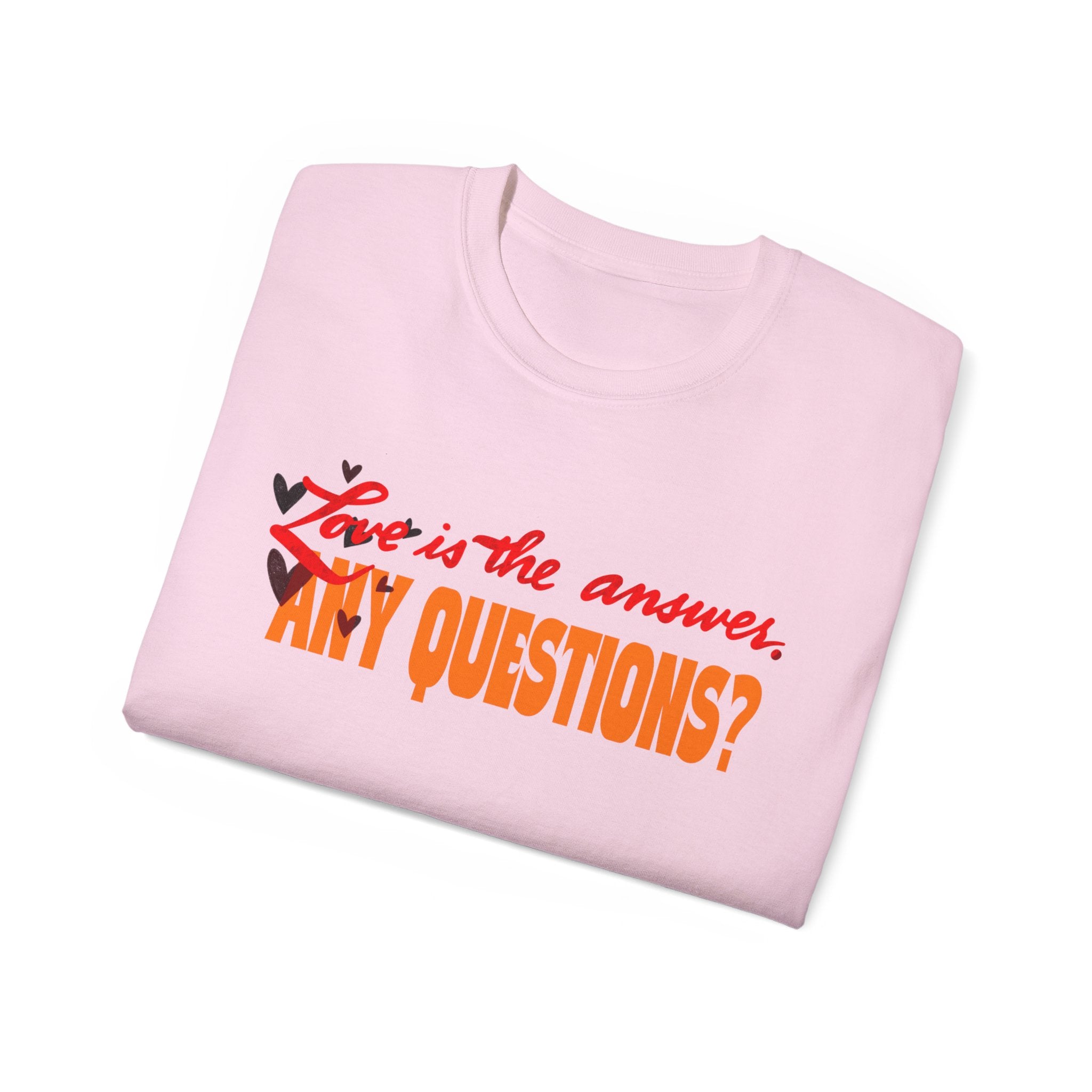 LOVE IS THE ANSWER Unisex Ultra Cotton Tee