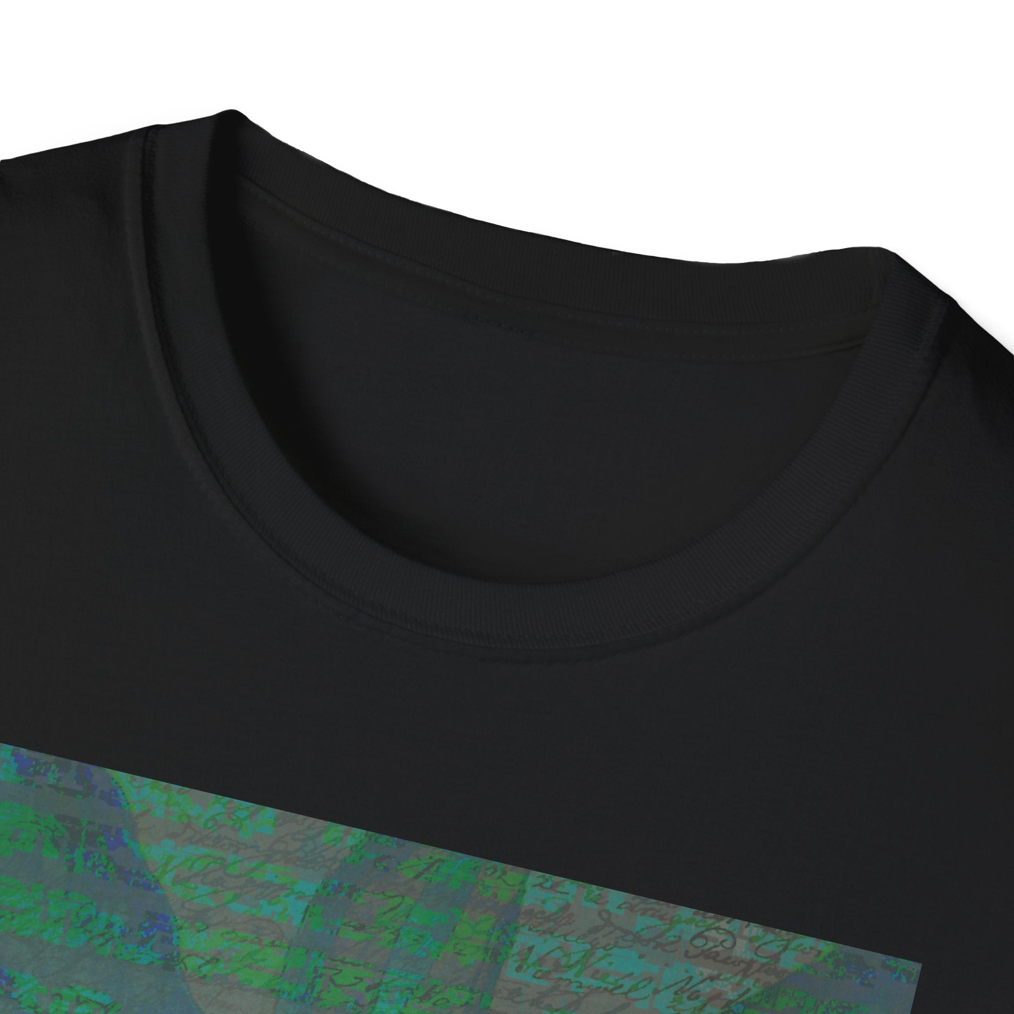 Artistic Unisex Softstyle T-Shirt - Modern Minimalist Design, Casual Wear, Everyday Top, Gift for Art Lovers, Unique Graphic Tee
