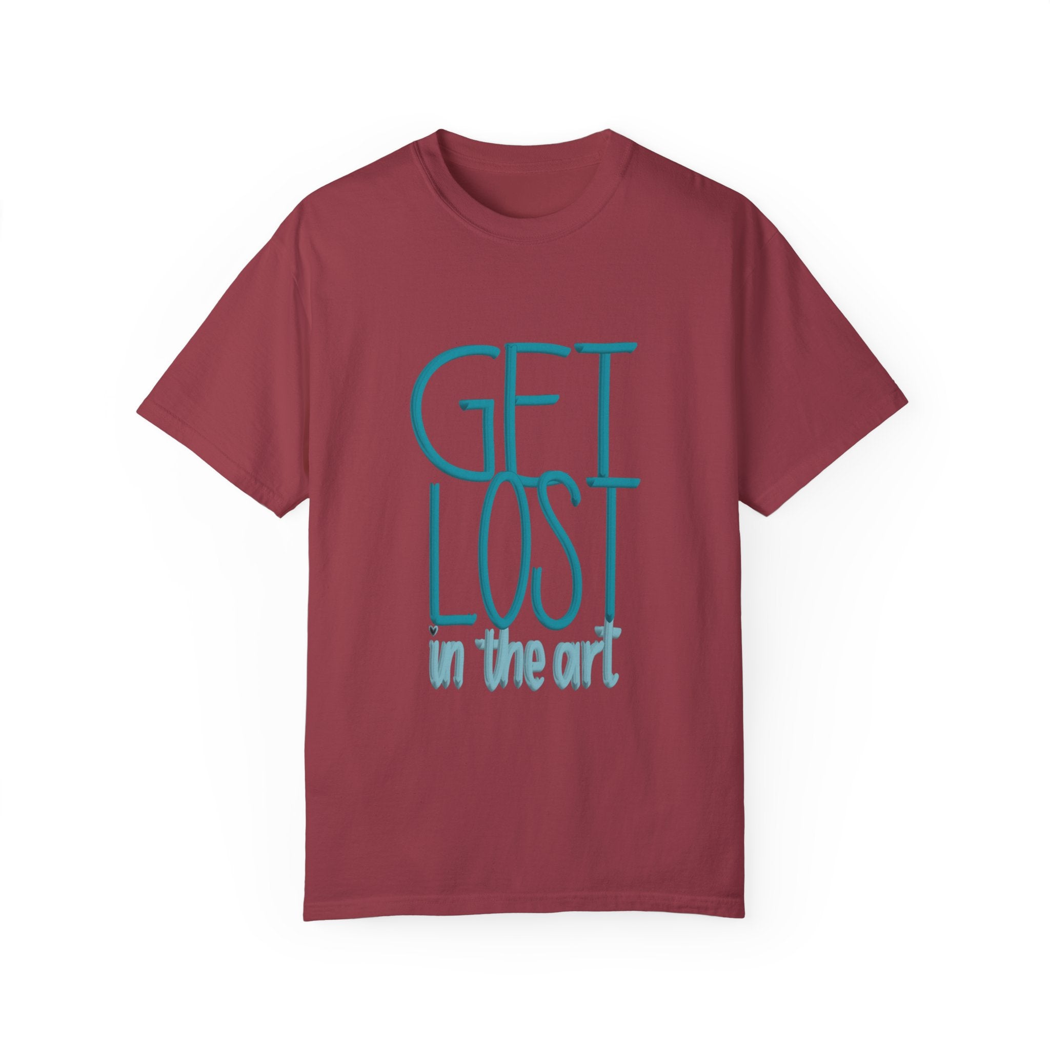 GET LOST Unisex Garment-Dyed T-shirt