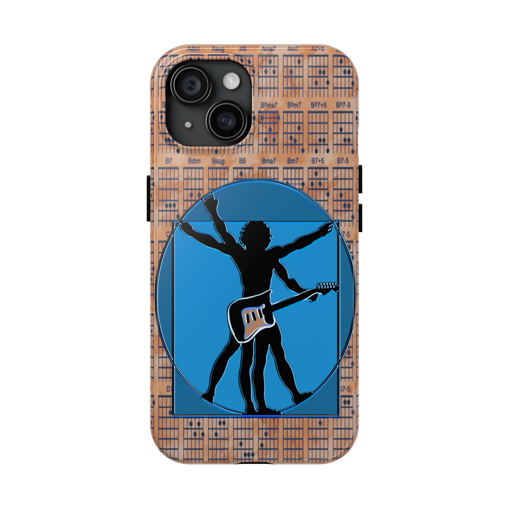 VITRUVIAN GUITAR MAN Tough Phone Case