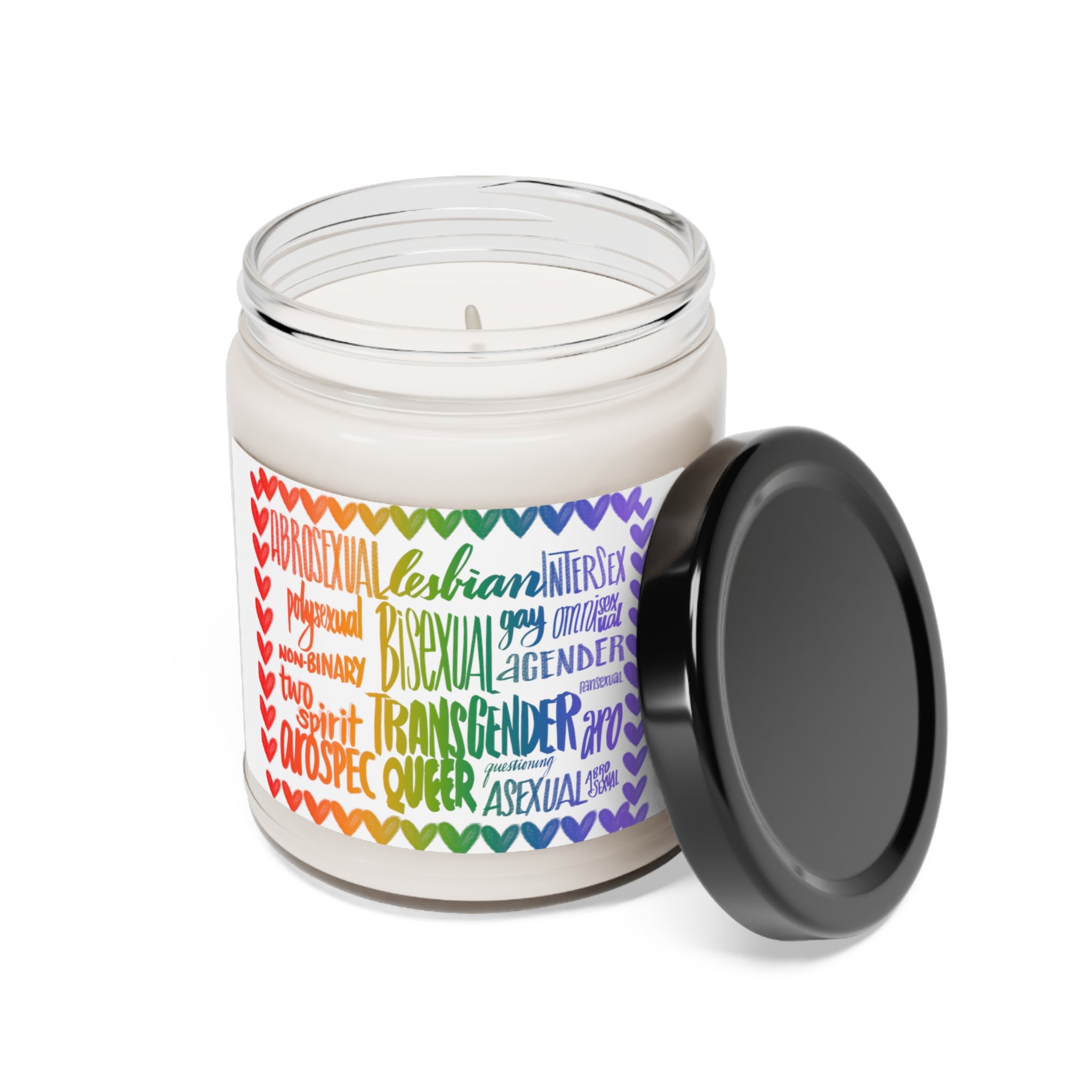 LGBTQIA+ Scented Soy Candle, 9oz