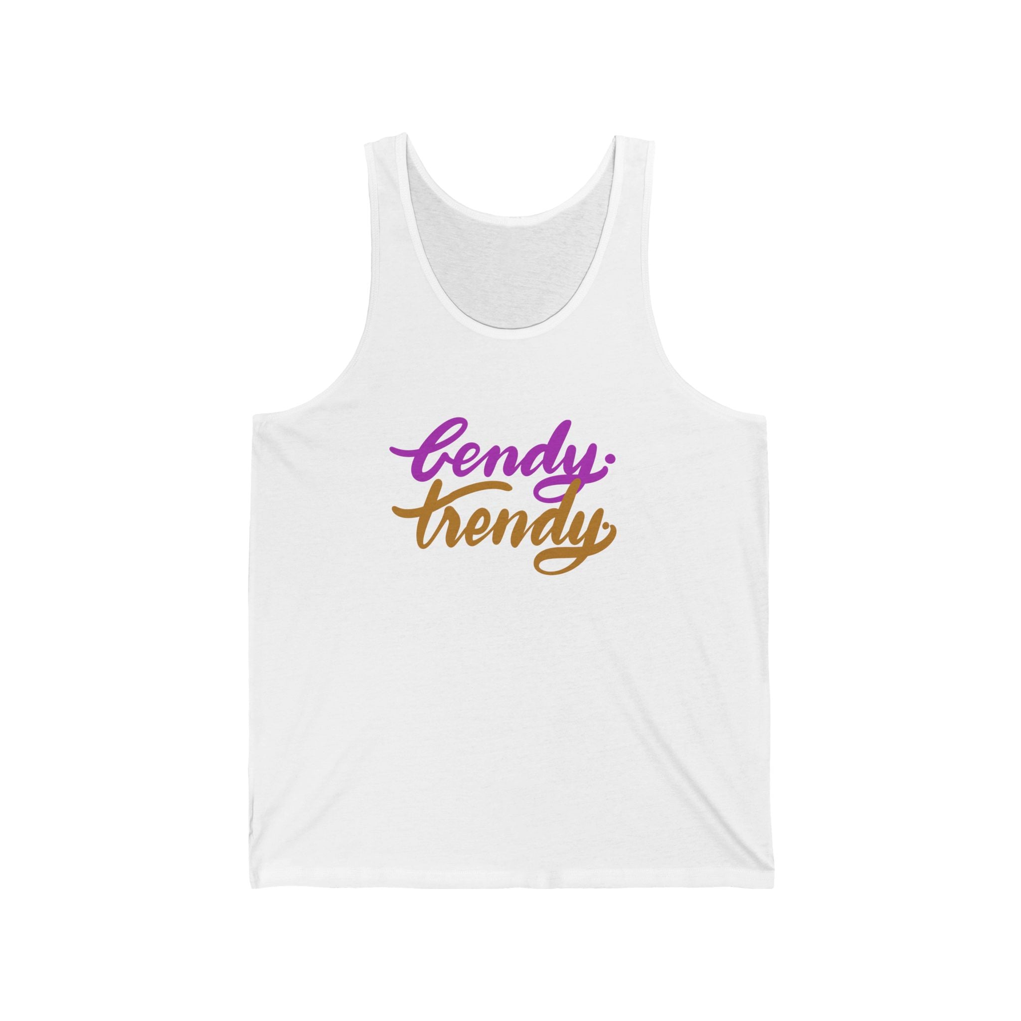 Bendy Trendy Unisex Jersey Tank Top - Stylish Summer Wear