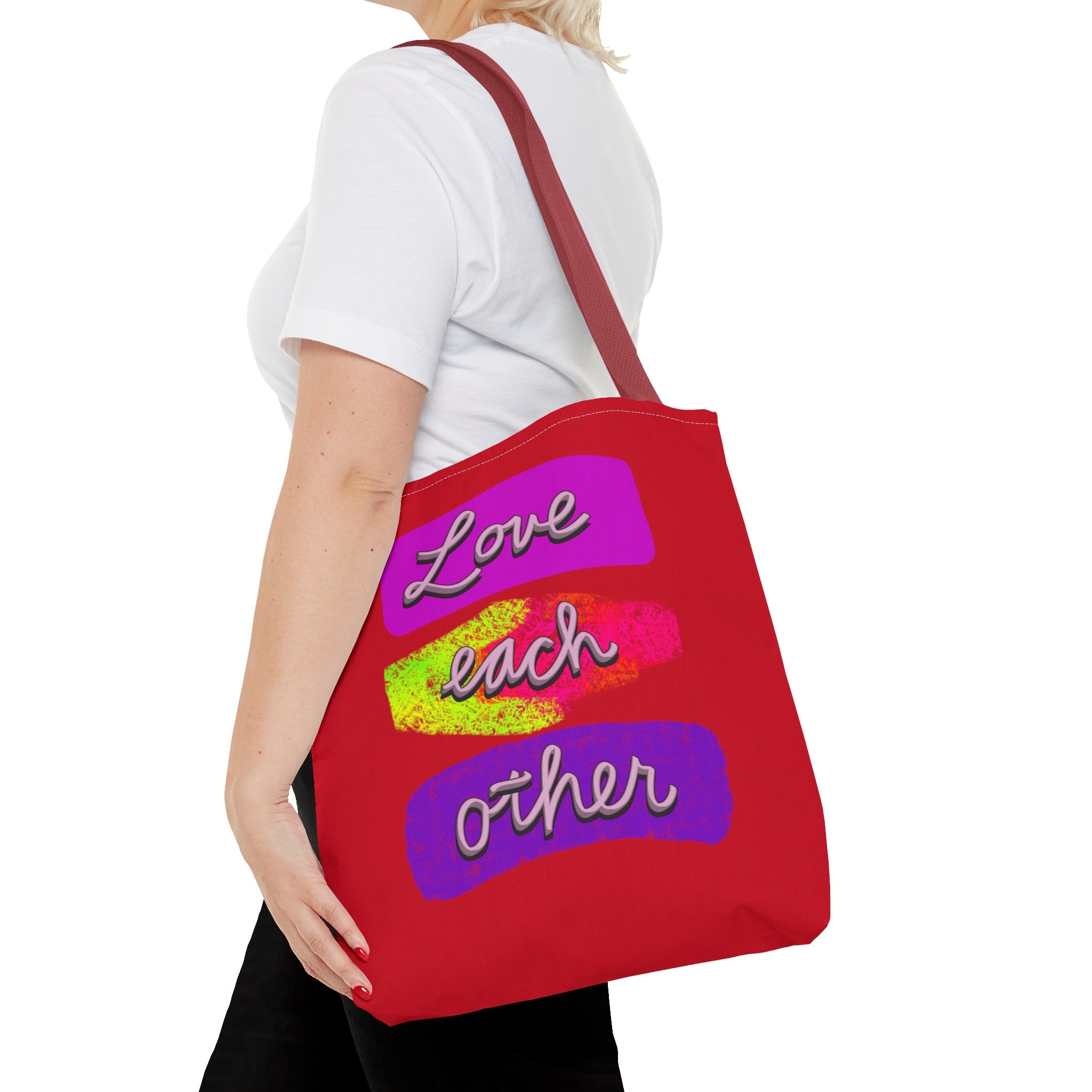 LOVE EACH OTHER Tote Bag (AOP)
