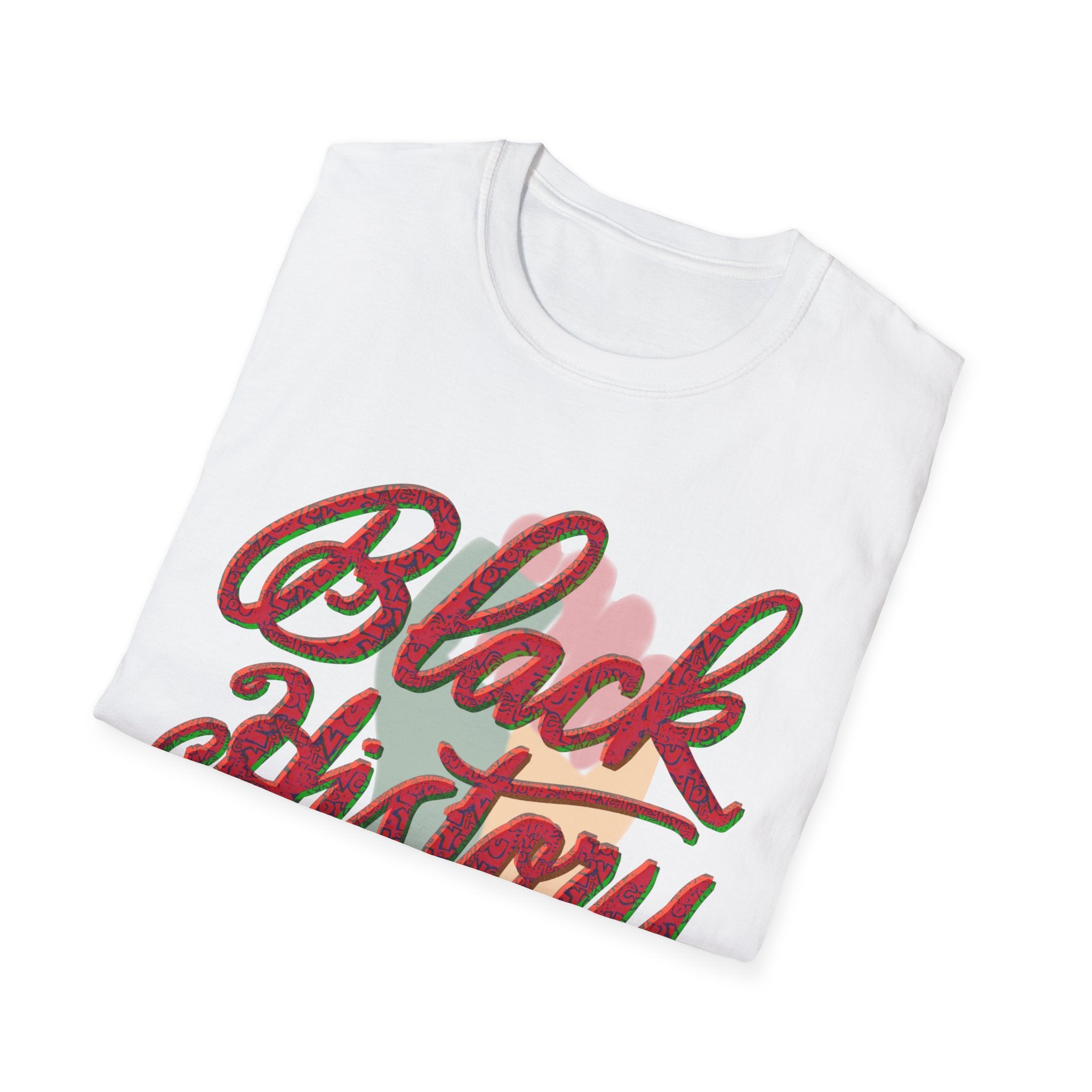 Black History Month Calligraphy T-Shirt