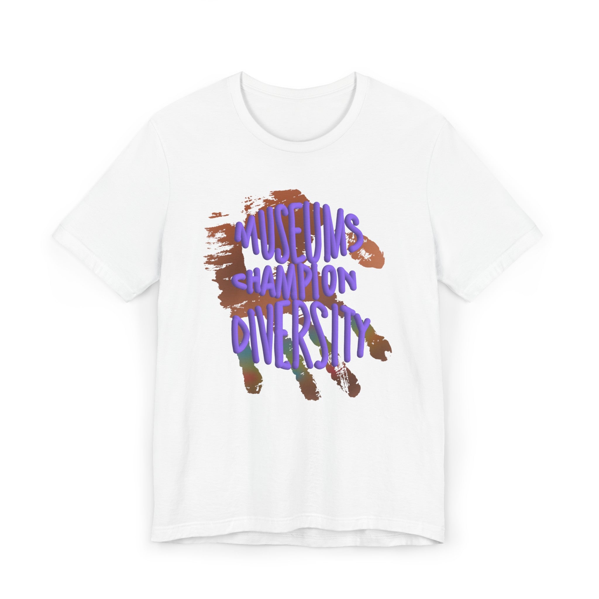 MUSEUMS CHAMPION DIVERSITY Unisex Jersey Short Sleeve Tee