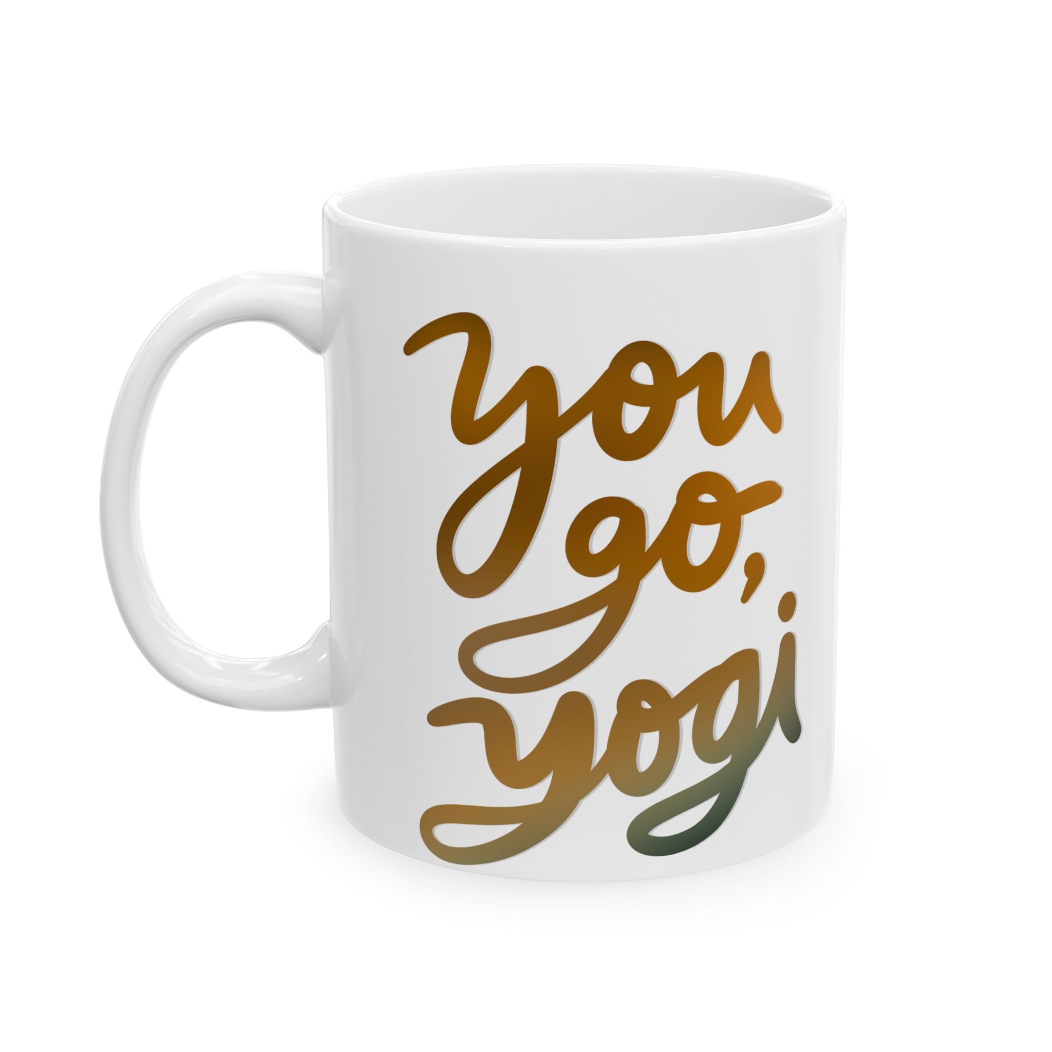 YOU GO, YOGI Mug, (11oz)