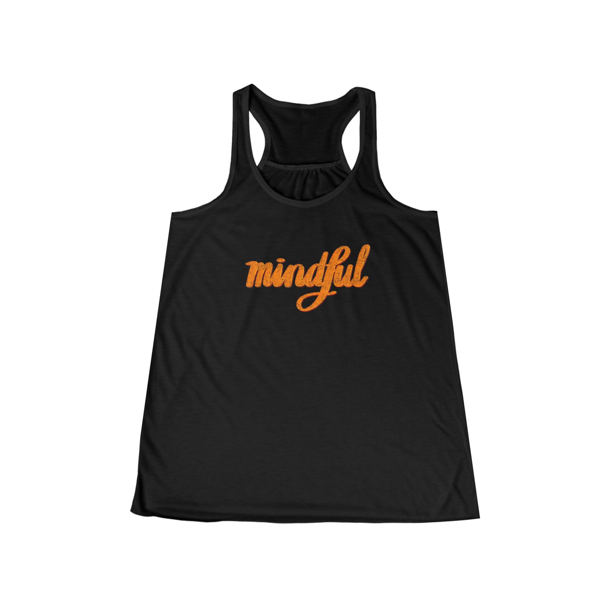 Mindful Women's Flowy Racerback Tank - Perfect for Yoga and Relaxation