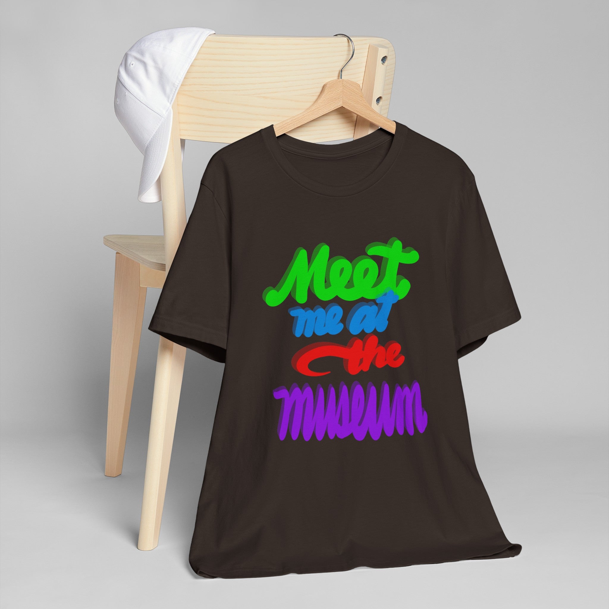 MEET ME AT THE MUSEUM Unisex Jersey Short Sleeve Tee