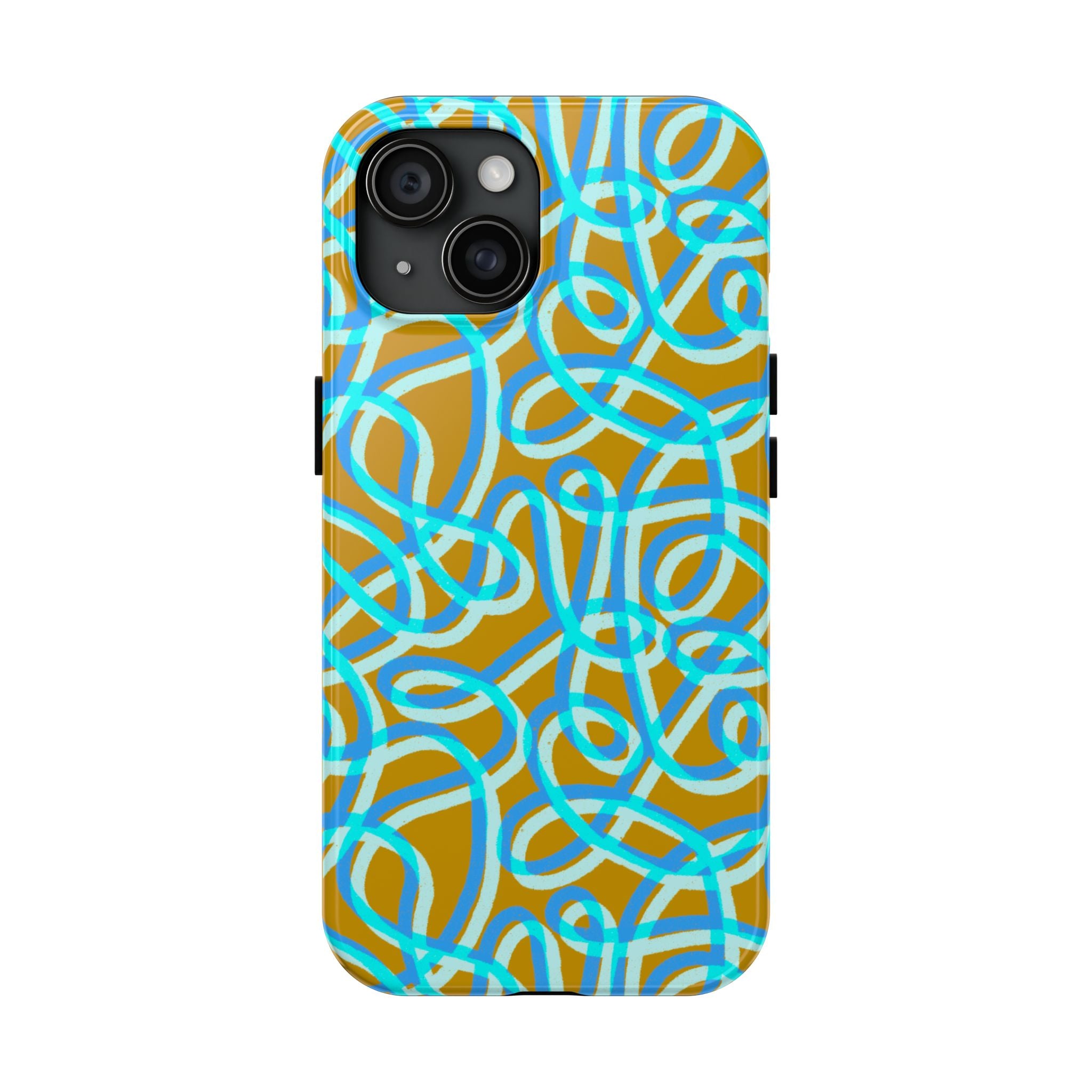 SQUIGGLY WIGGLY Tough Phone Case