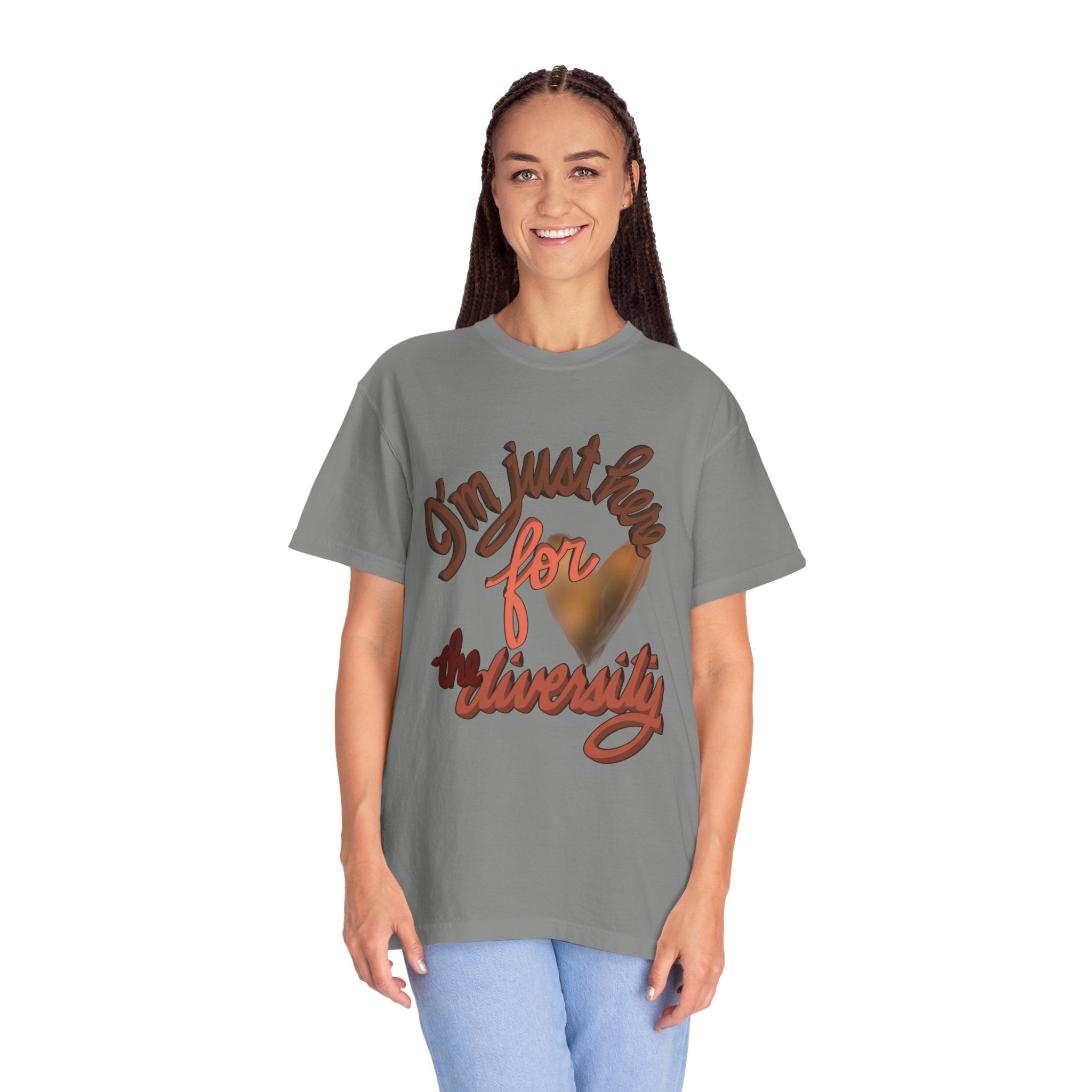 JUST HERE FOR THE DIVERSITY Unisex T-shirt