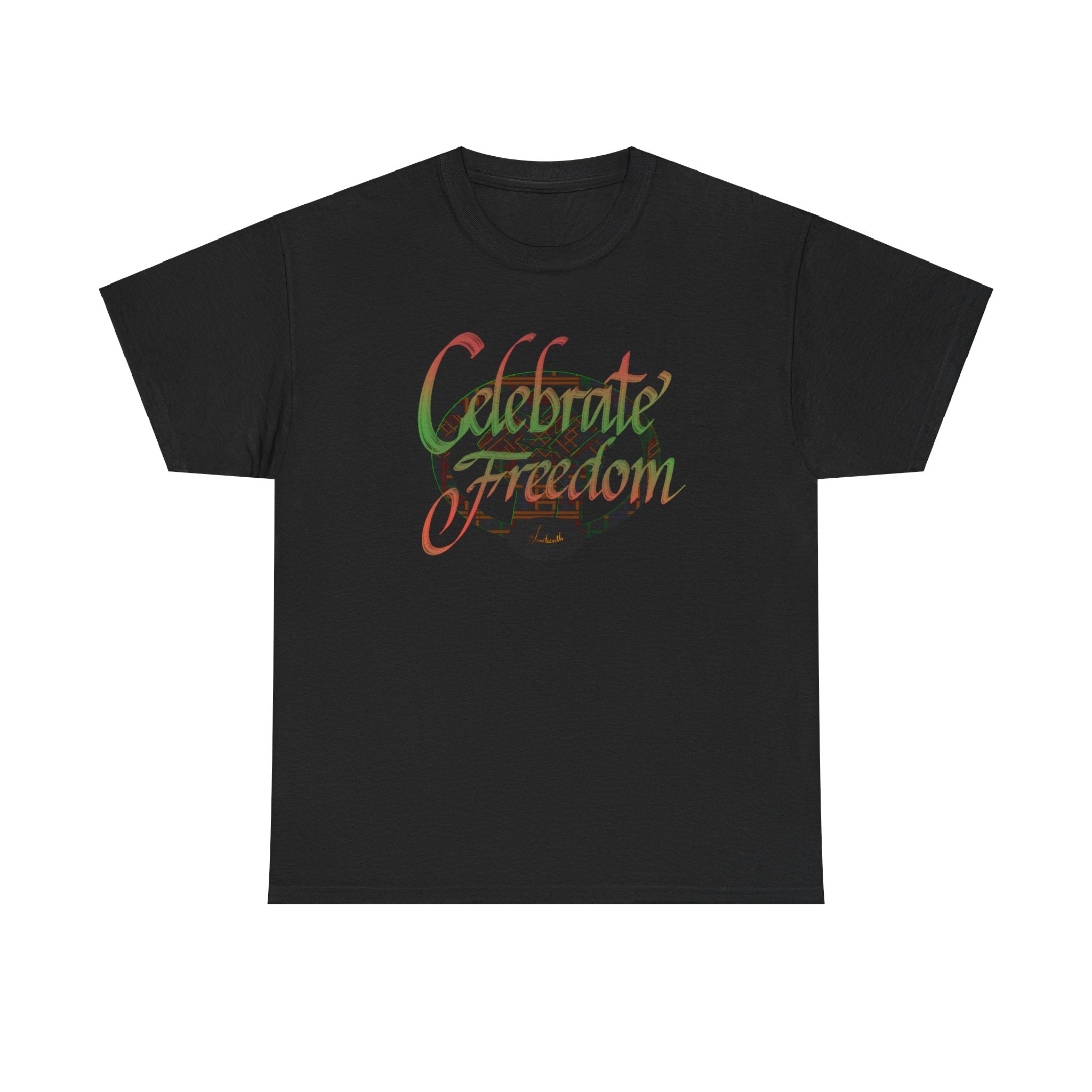 CELEBRATE FREEDOM/JUNETEENTH Unisex Heavy Cotton Tee
