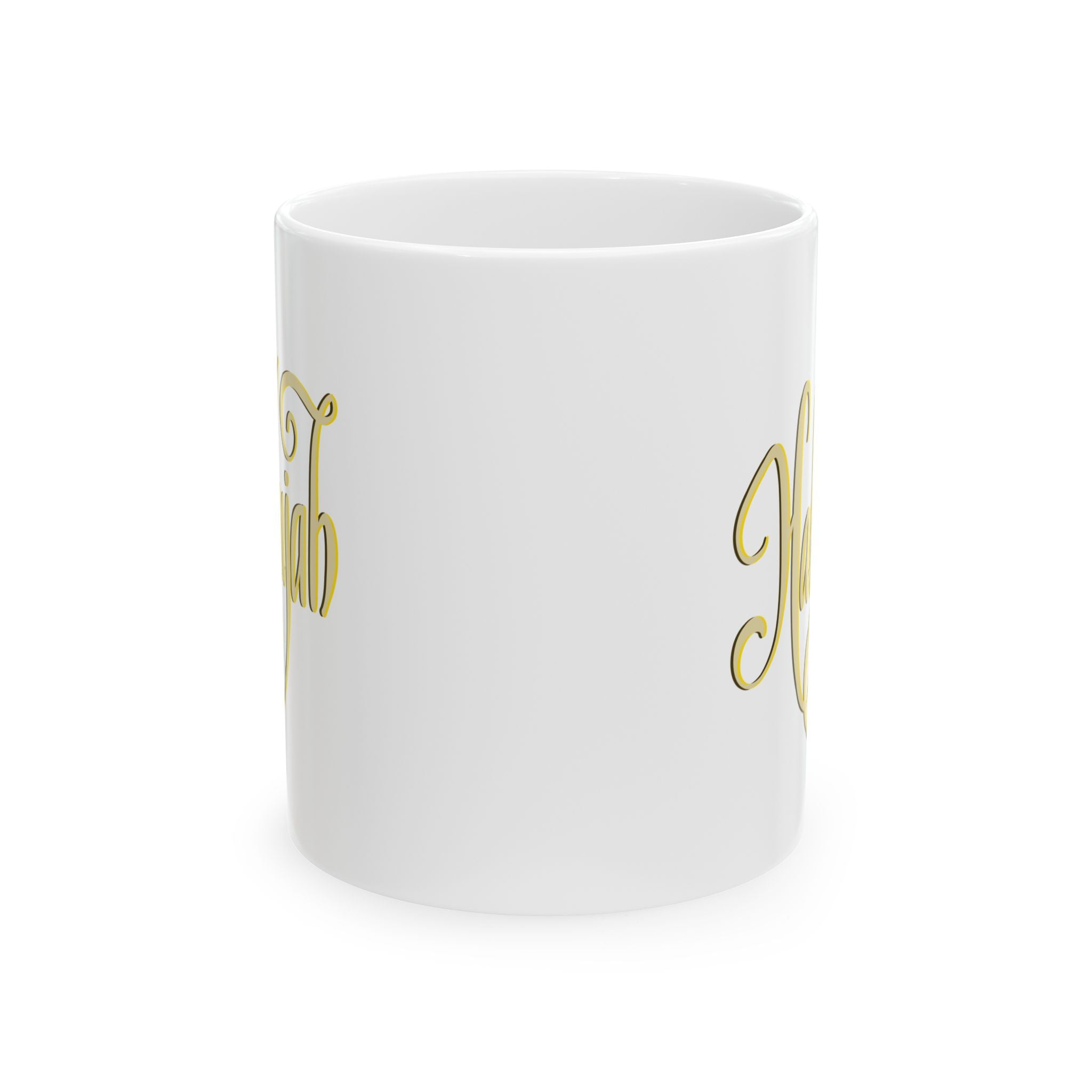 HALLELUJAH Ceramic Mug, 11oz