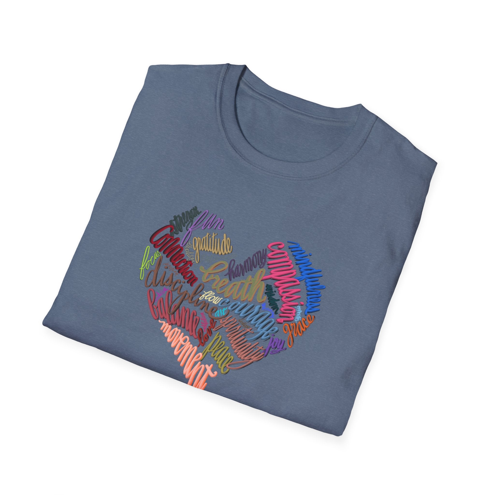 YOGA HAS MY HEART Softstyle T-Shirt