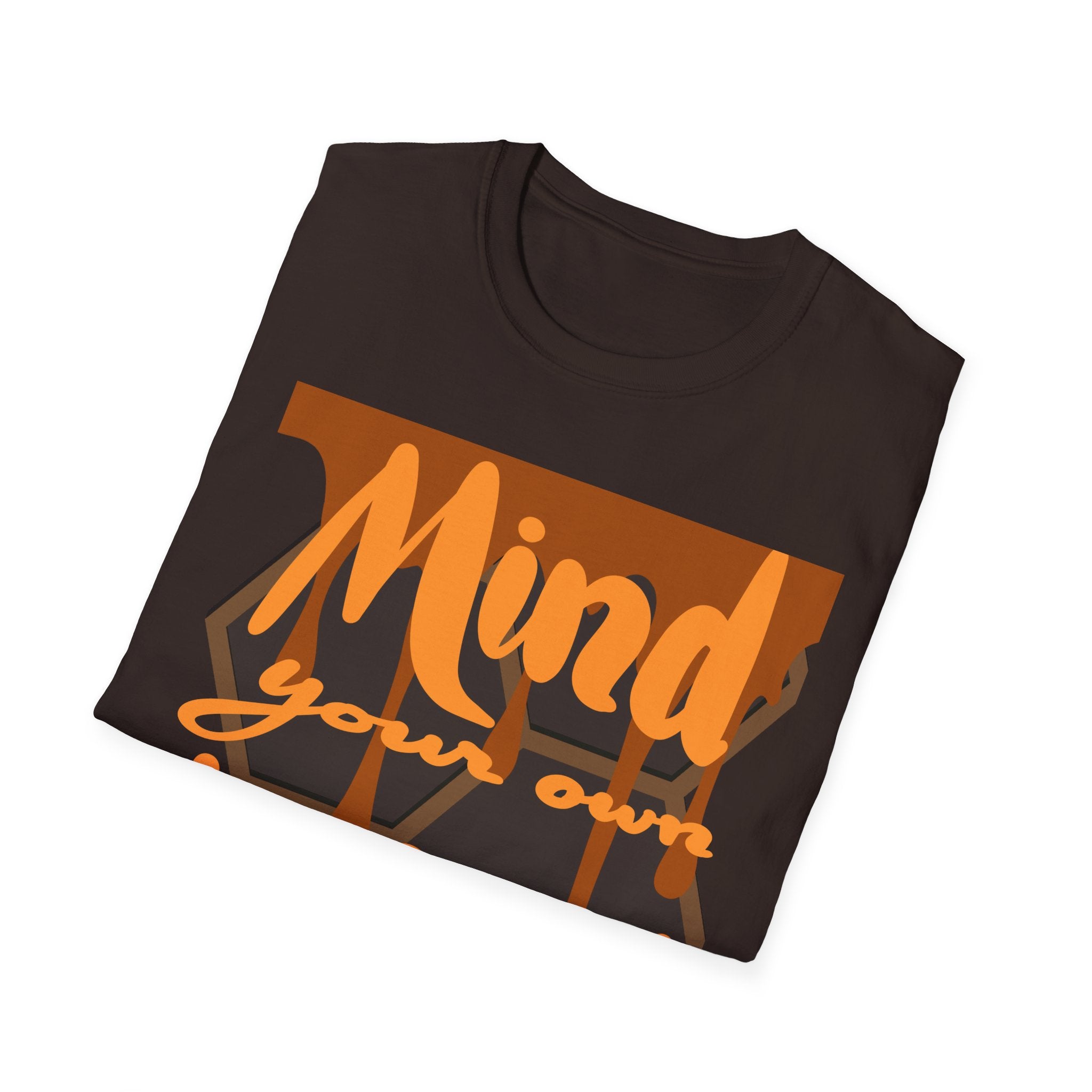 Mind Your Own Beeswax Unisex Softstyle T-Shirt - Fun & Casual Wear for Bee Lovers