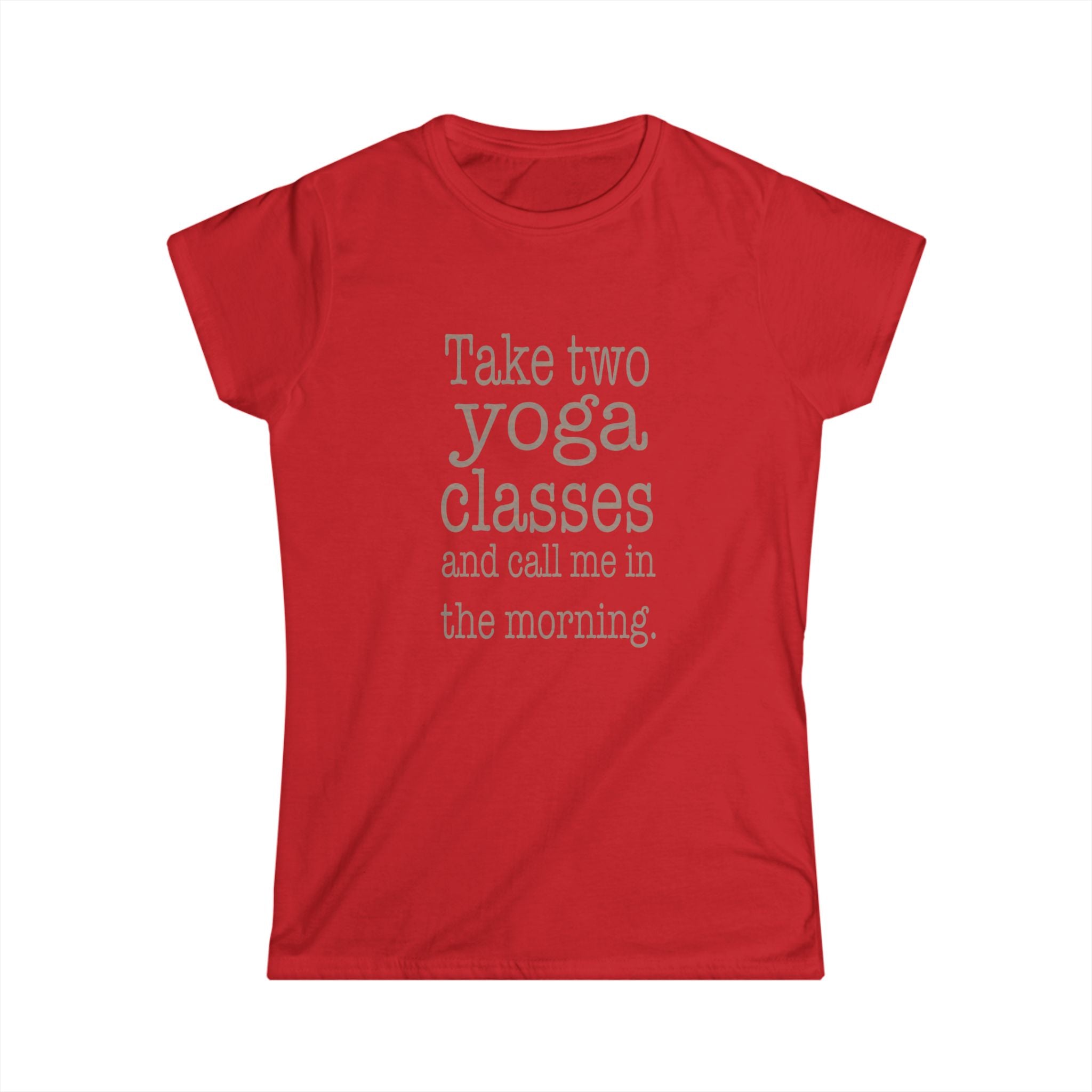 Yoga Class Inspiration Tee, Motivational T-Shirt, Wellness Gift, Women's Activewear, Mindfulness Apparel, Workout Motivation