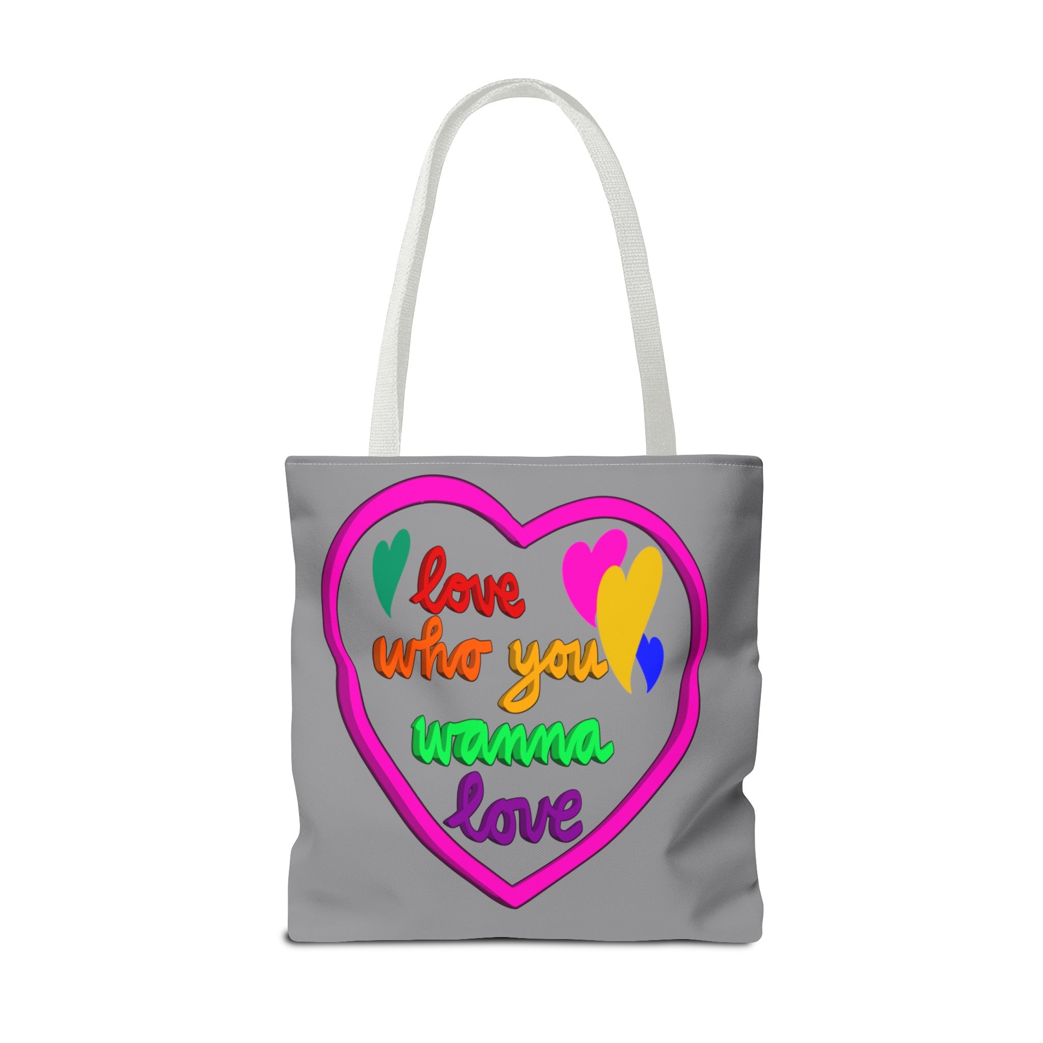 LOVE WHO YOU WANNA PRIDE Tote Bag (AOP)