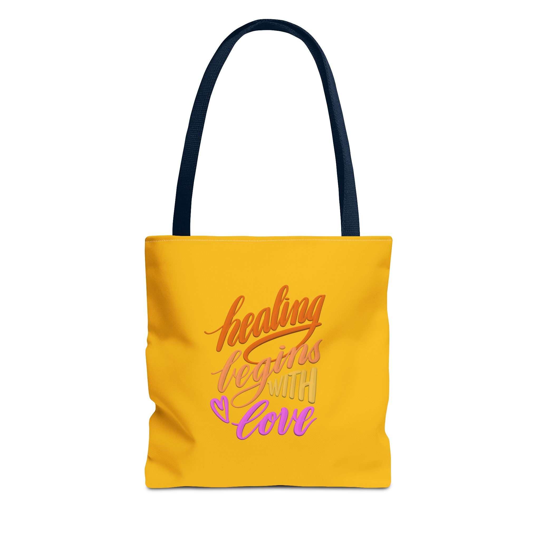 HEALING BEGINS WITH LOVE Tote Bag