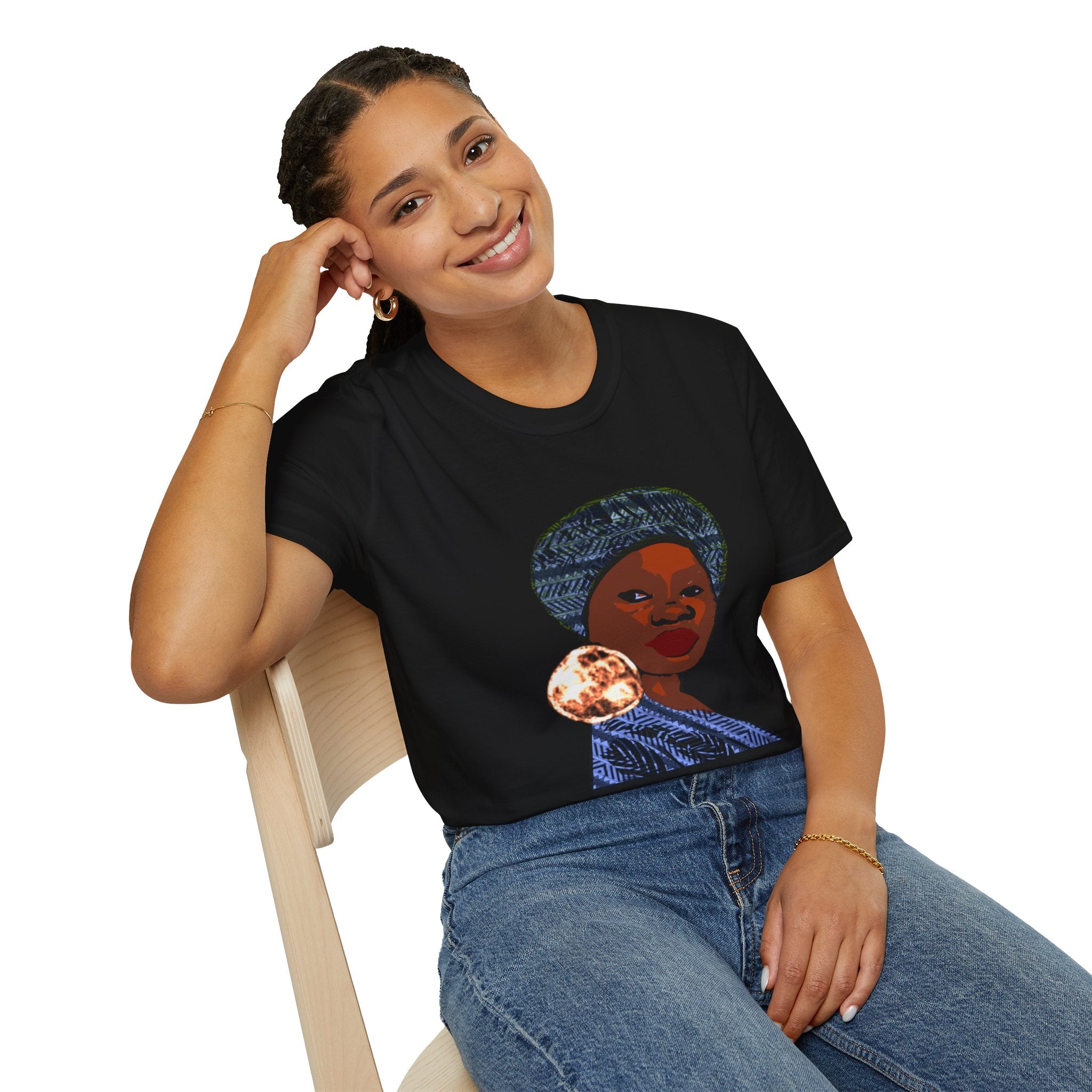 AFRICAN MAMA Unisex Softstyle T-Shirt