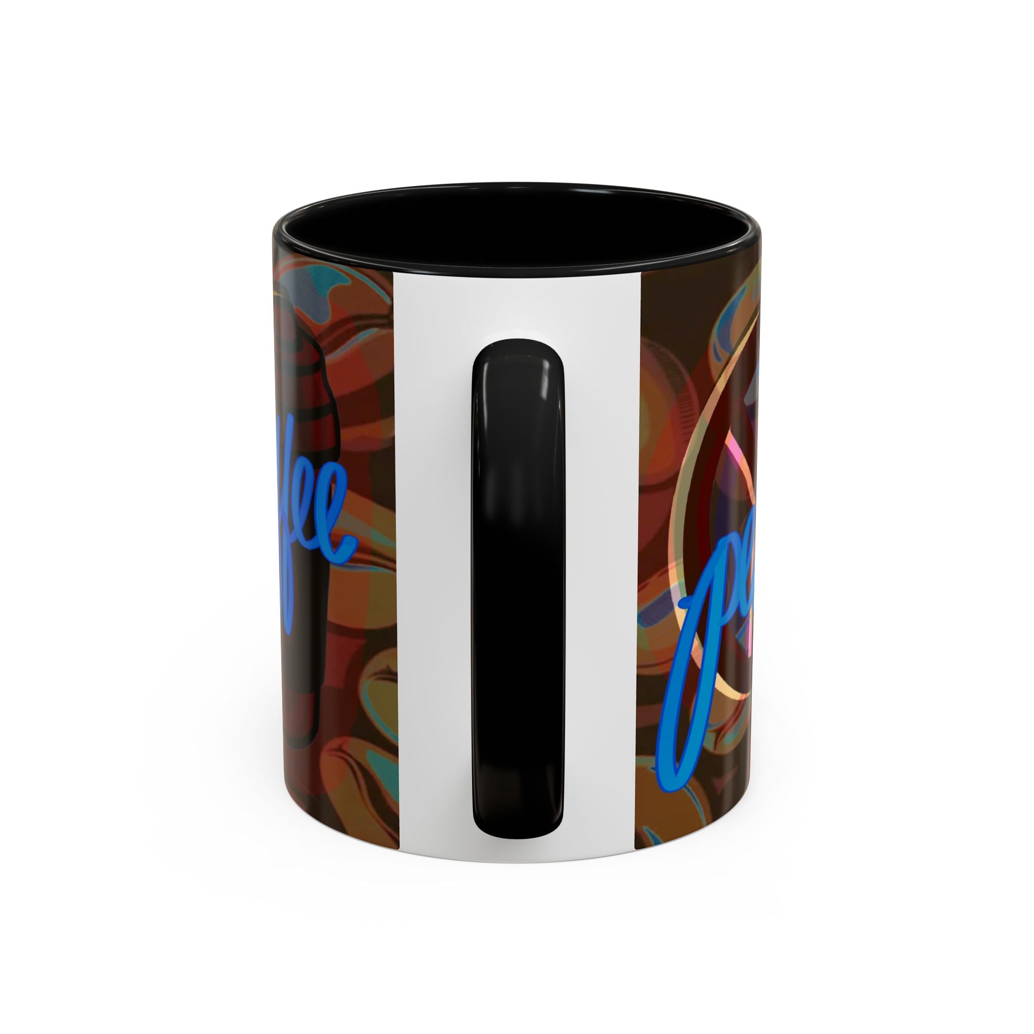 PEACE LOVE COFFEE Accent Coffee Mug (11 oz)