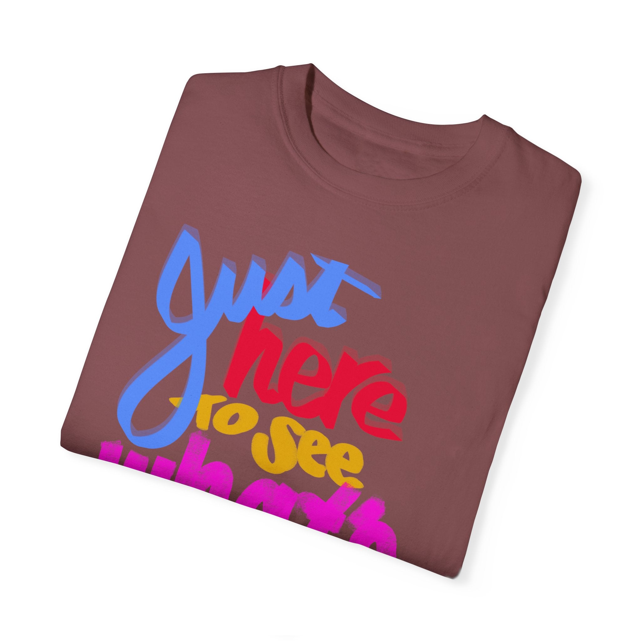 WHAT’S OLD Unisex Garment-Dyed T-shirt
