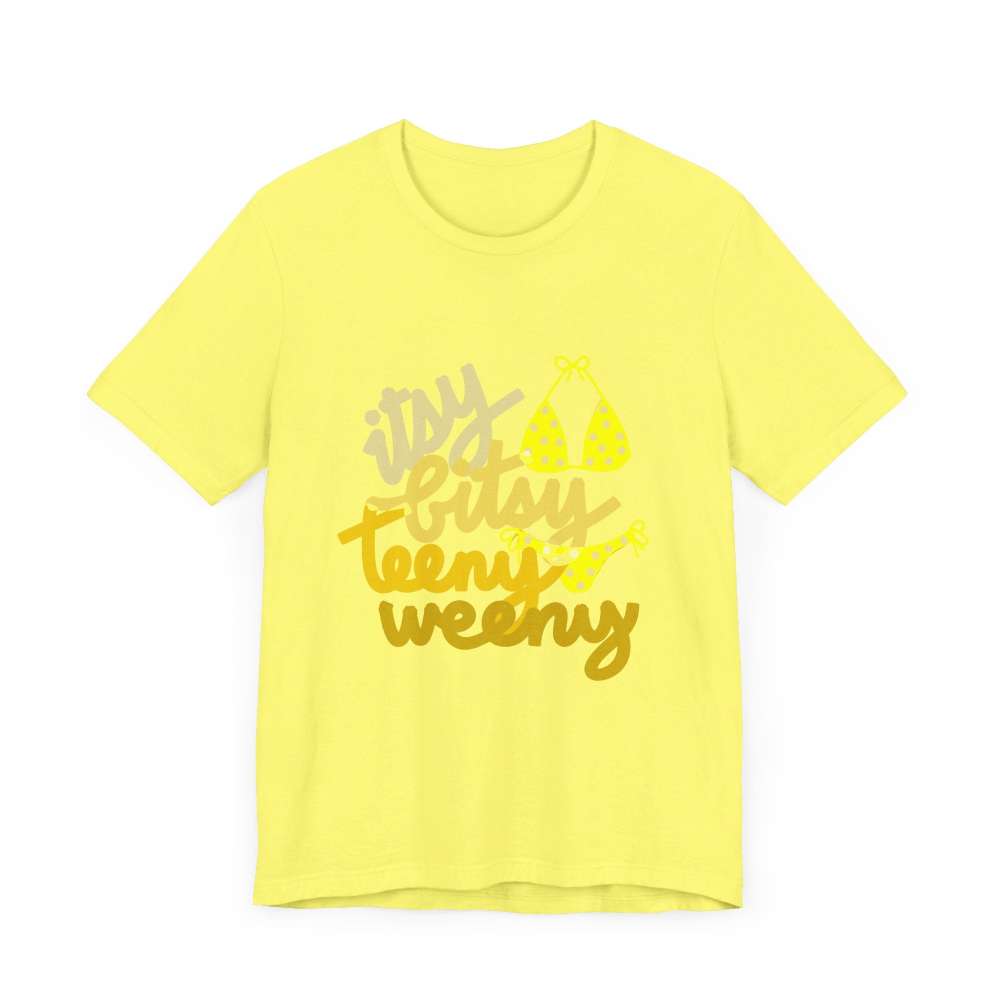 ITSY BITSY BIKINI Unisex Jersey Short Sleeve Tee