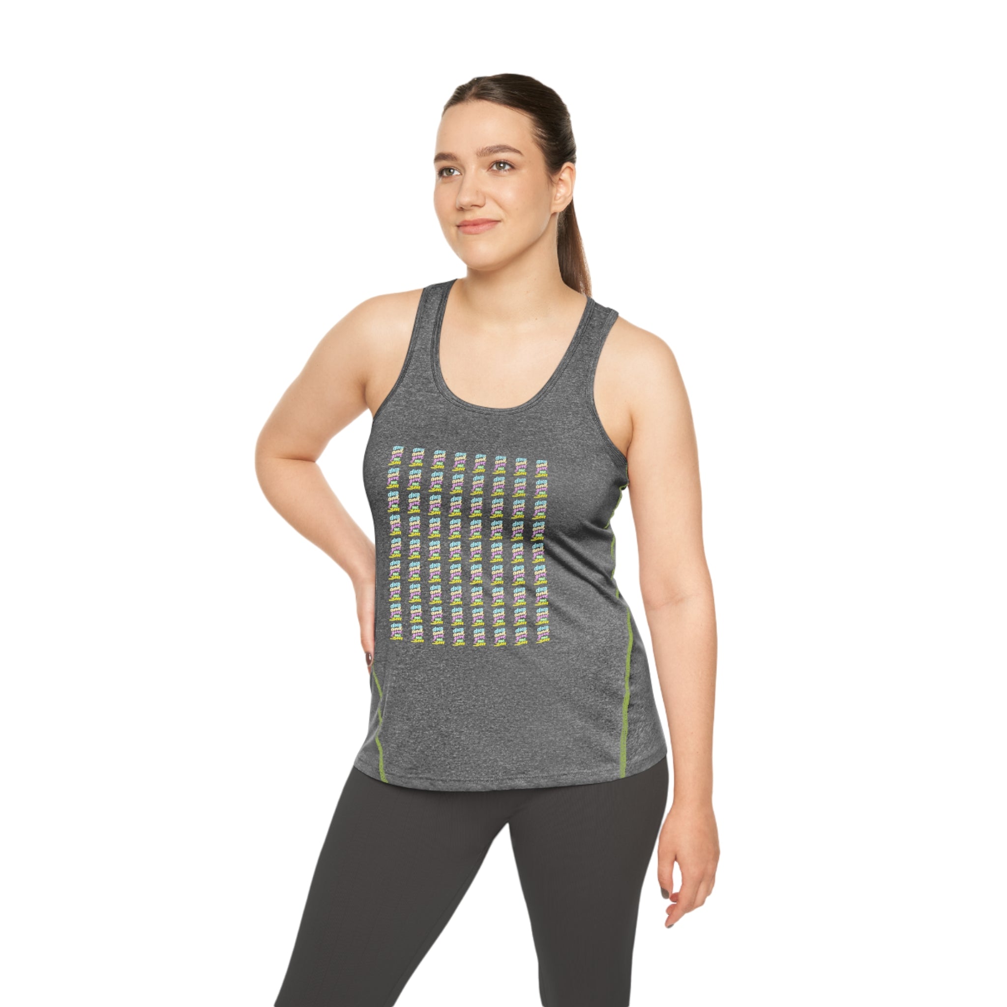 ZEN PATTERN Women's Racerback Sports Top