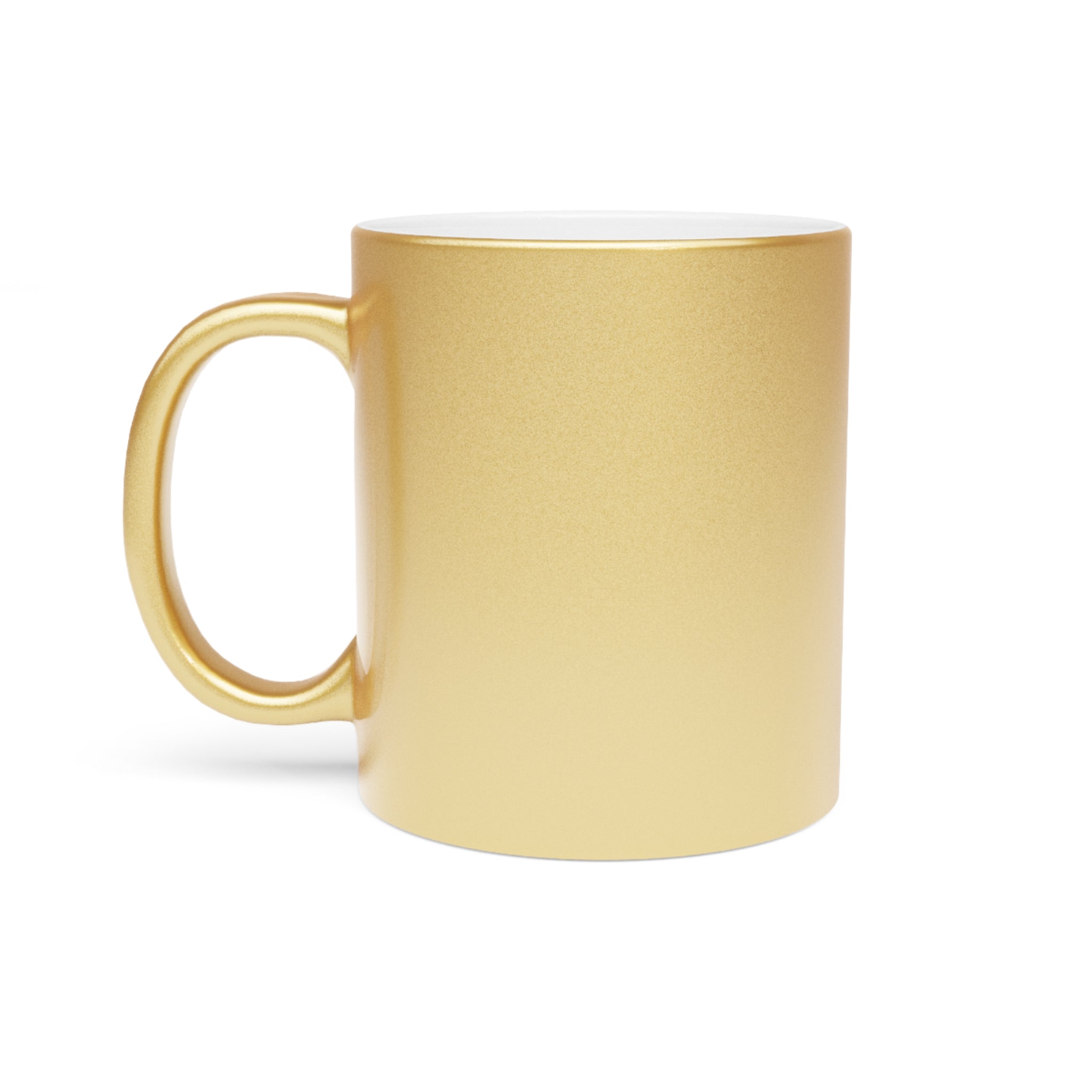 LIFE/YOGA Metallic Mug (Silver\Gold)