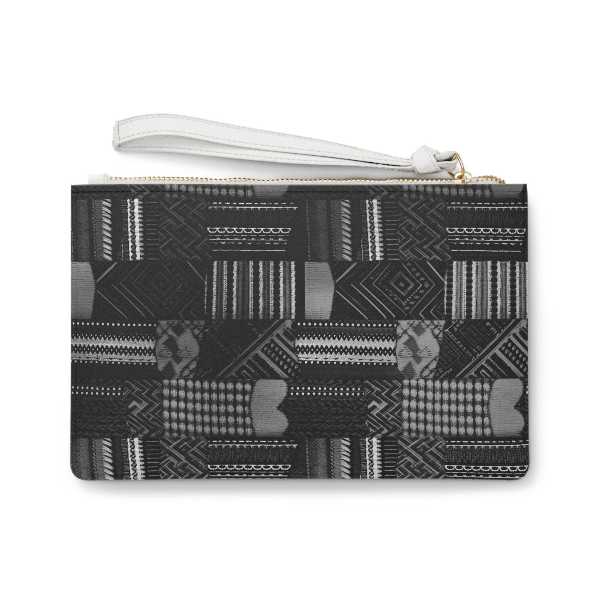 BLACK AND WHITE Clutch Bag