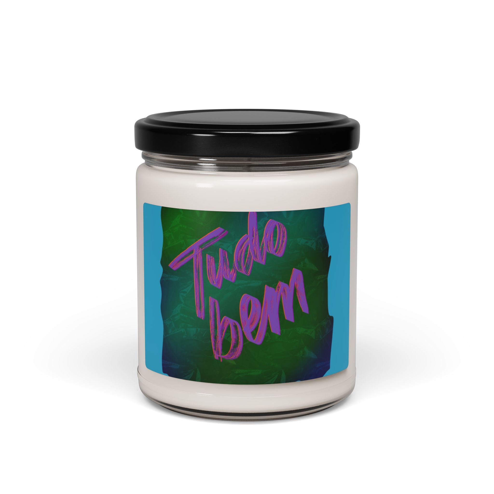 TUDO BEM Scented Soy Candle, 9oz
