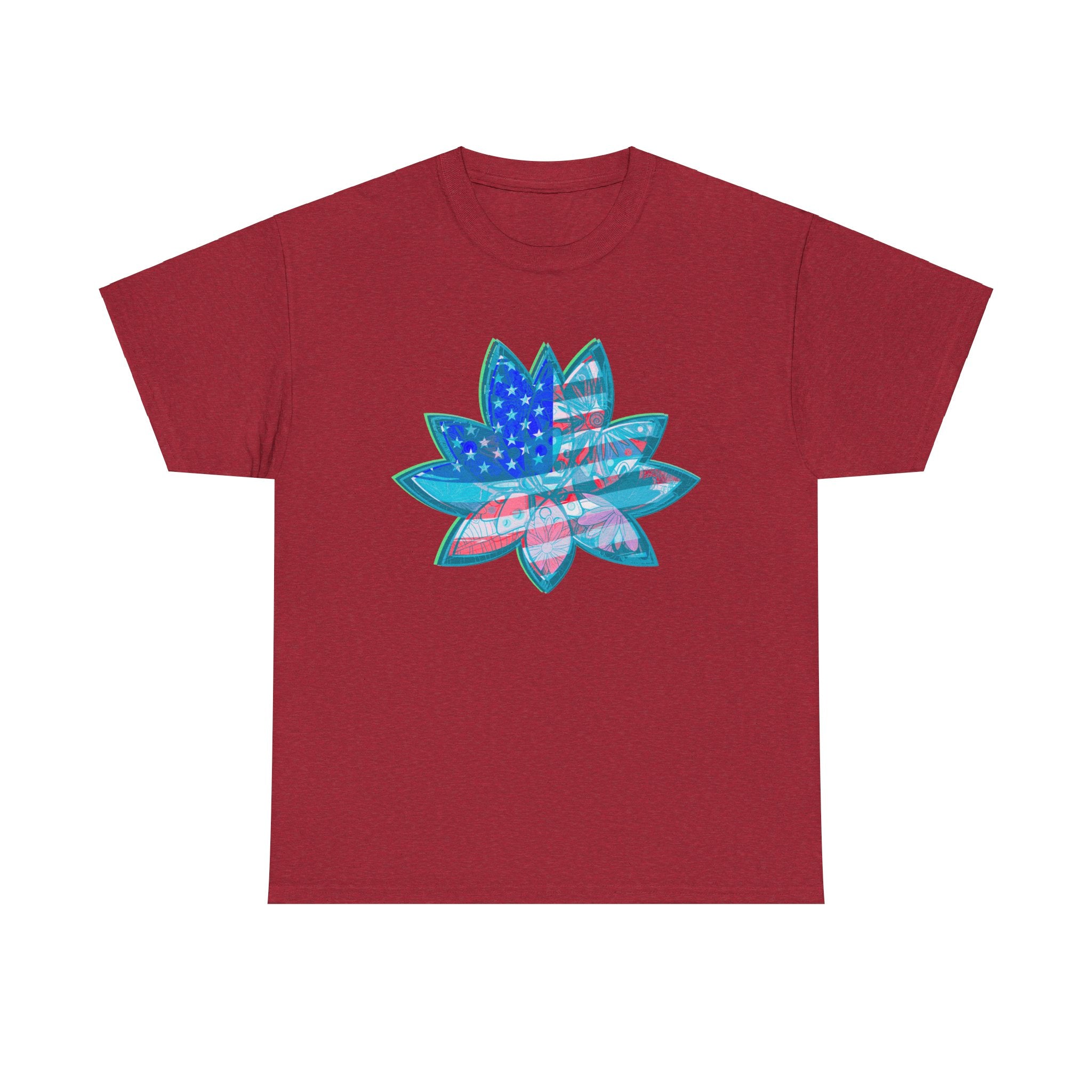 LOTUS USA Unisex Heavy Cotton Tee