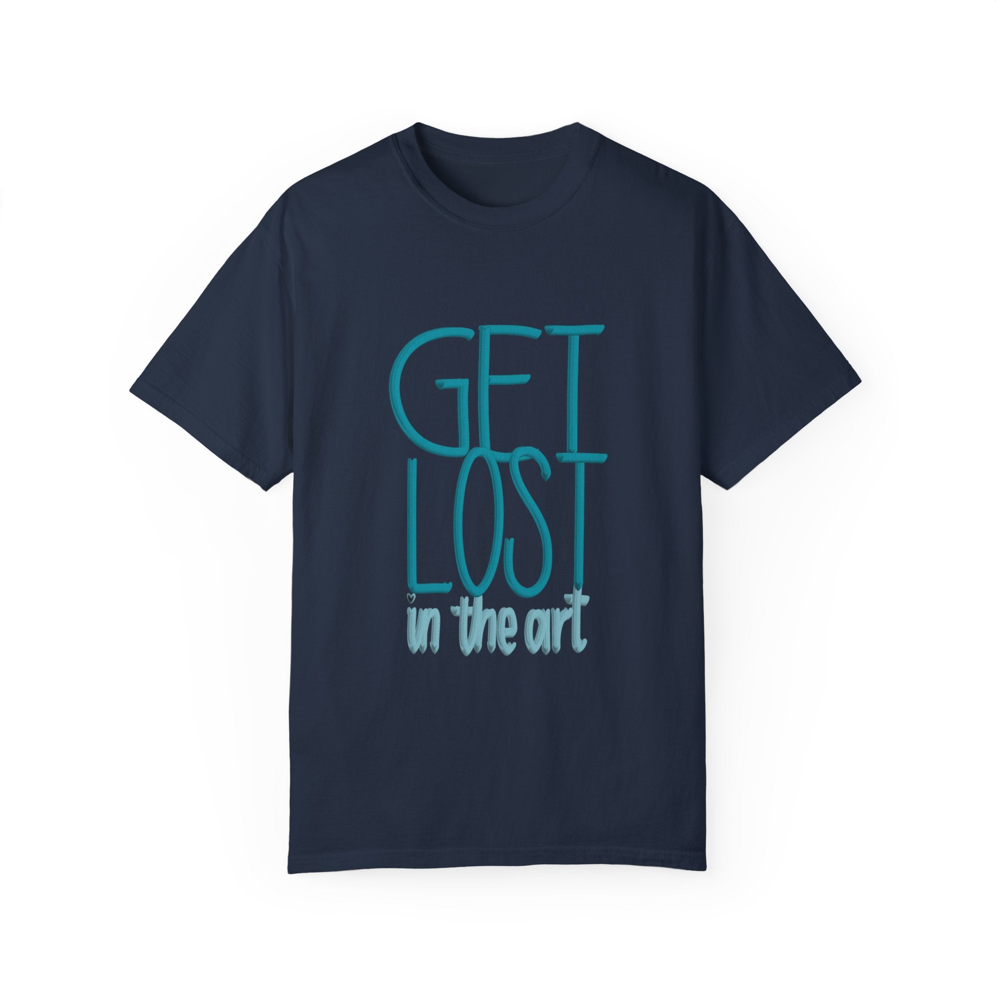GET LOST Unisex Garment-Dyed T-shirt