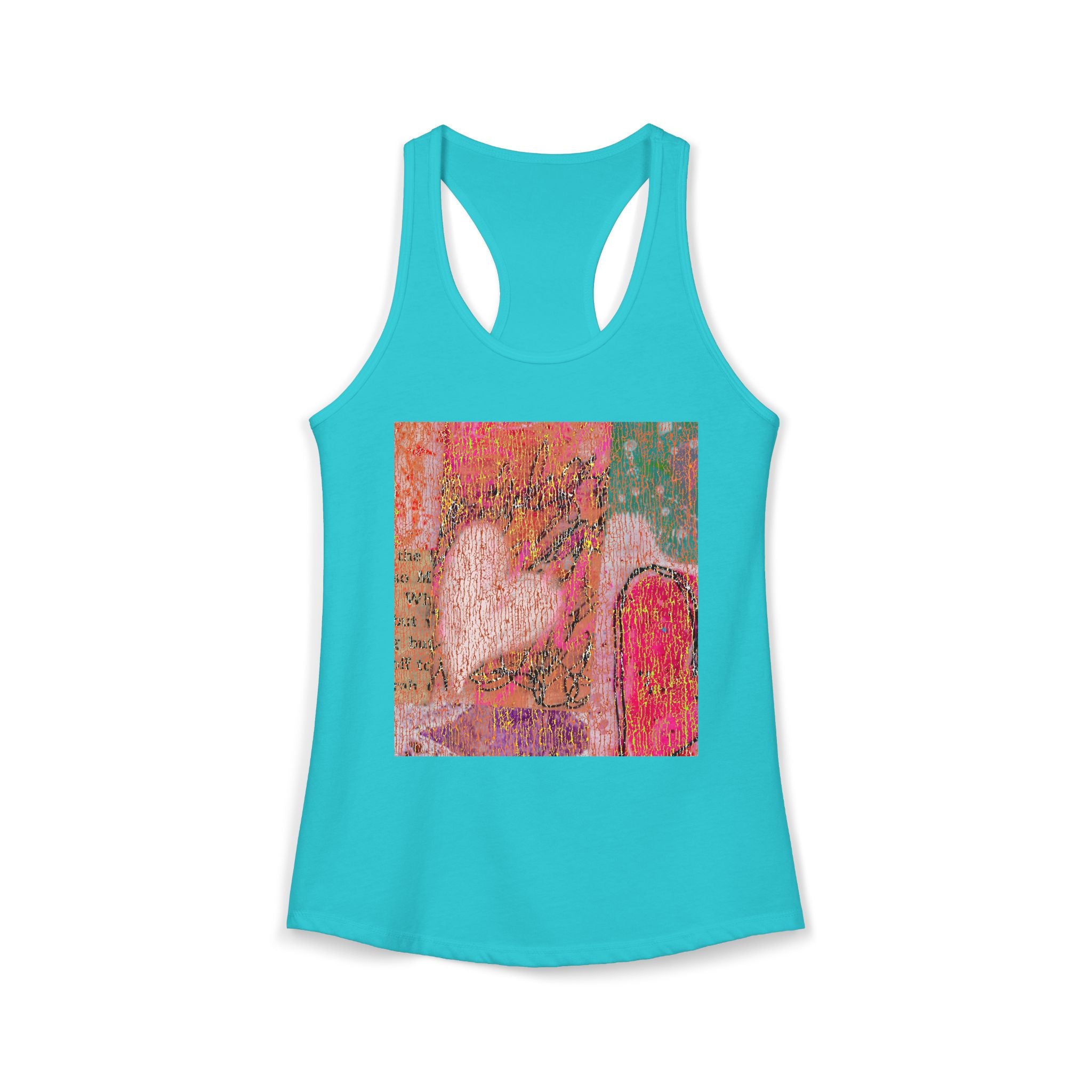 What Is Love? Tank Top — Women's Racerback Summer Tank