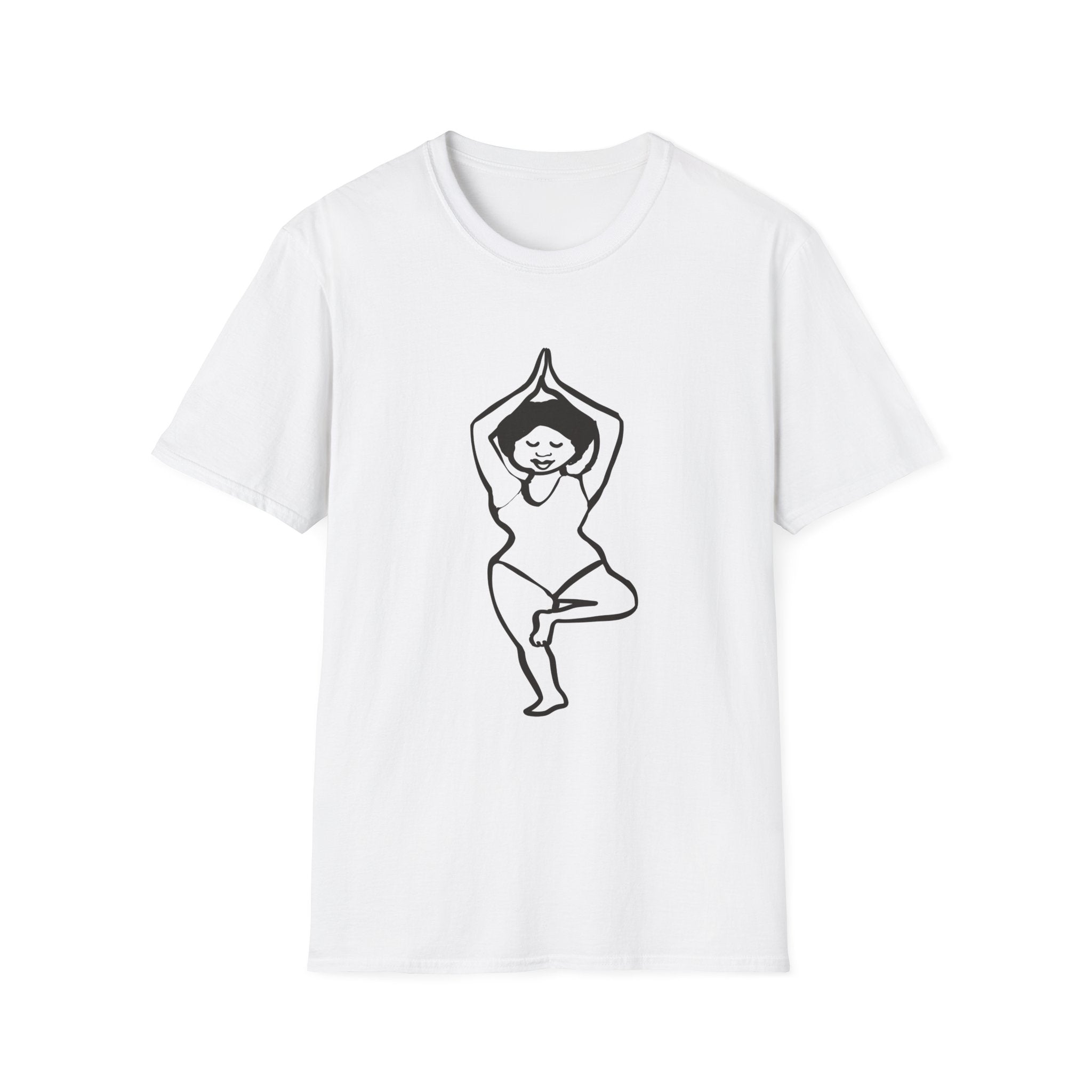 You go; Yoga Girl T-Shirt | Inclusive Yoga and Happiness