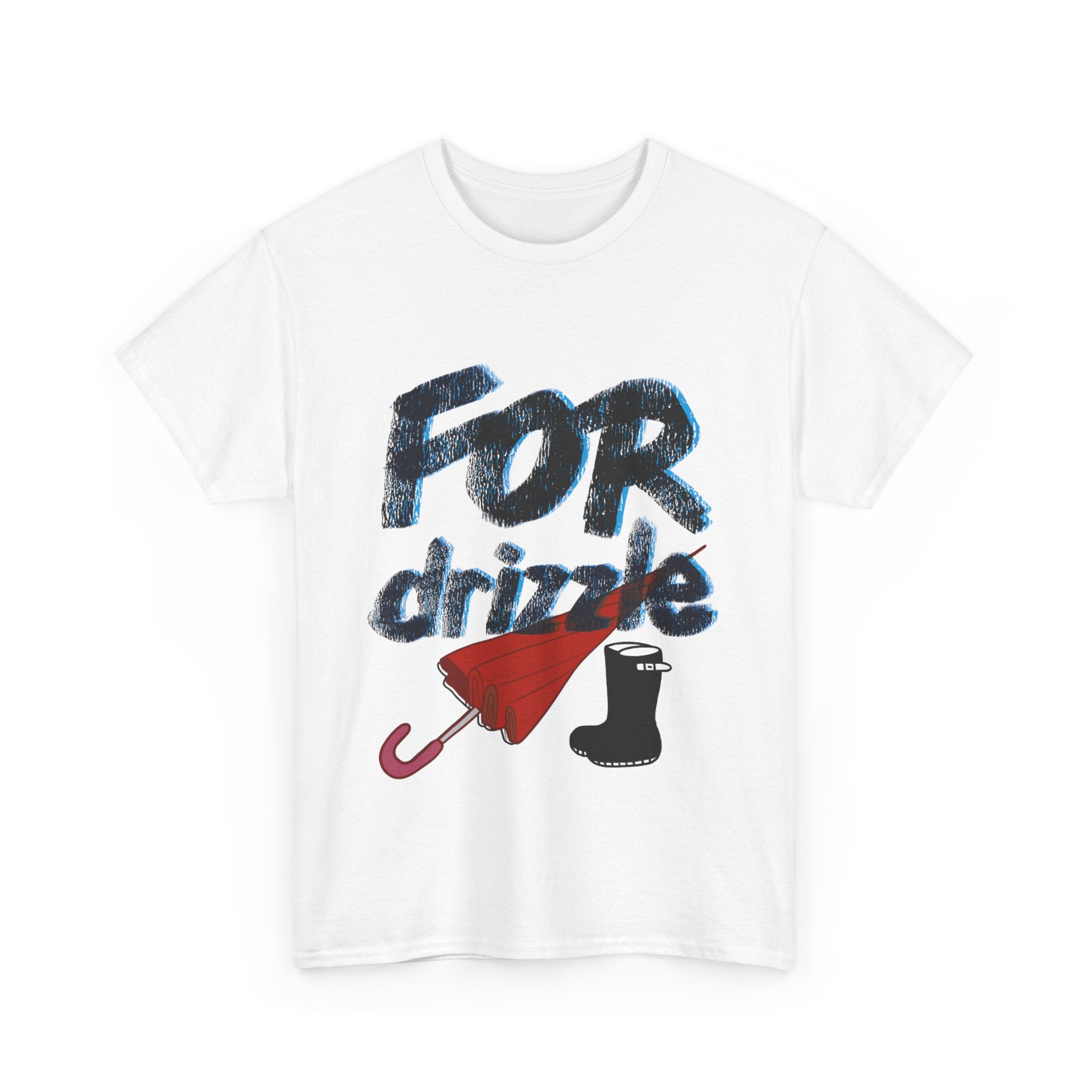 FOR DRIZZLE Unisex Heavy Cotton Tee