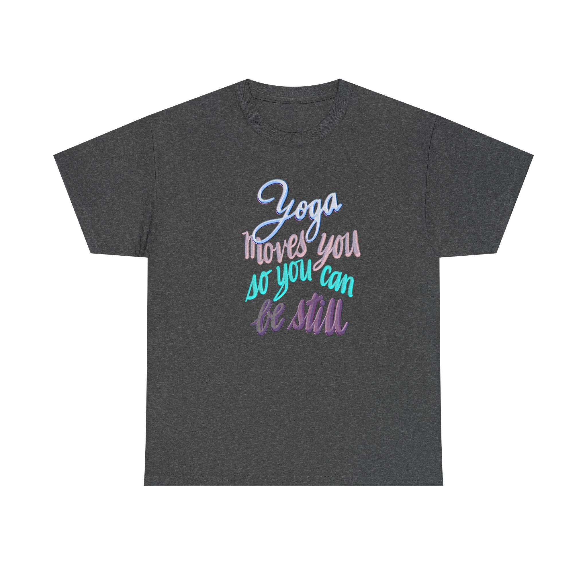 Yoga Moves You Unisex Heavy Cotton Tee