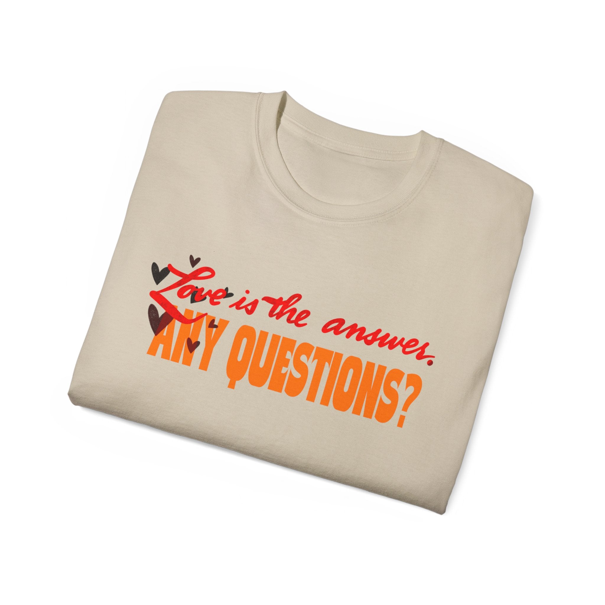 LOVE IS THE ANSWER Unisex Ultra Cotton Tee