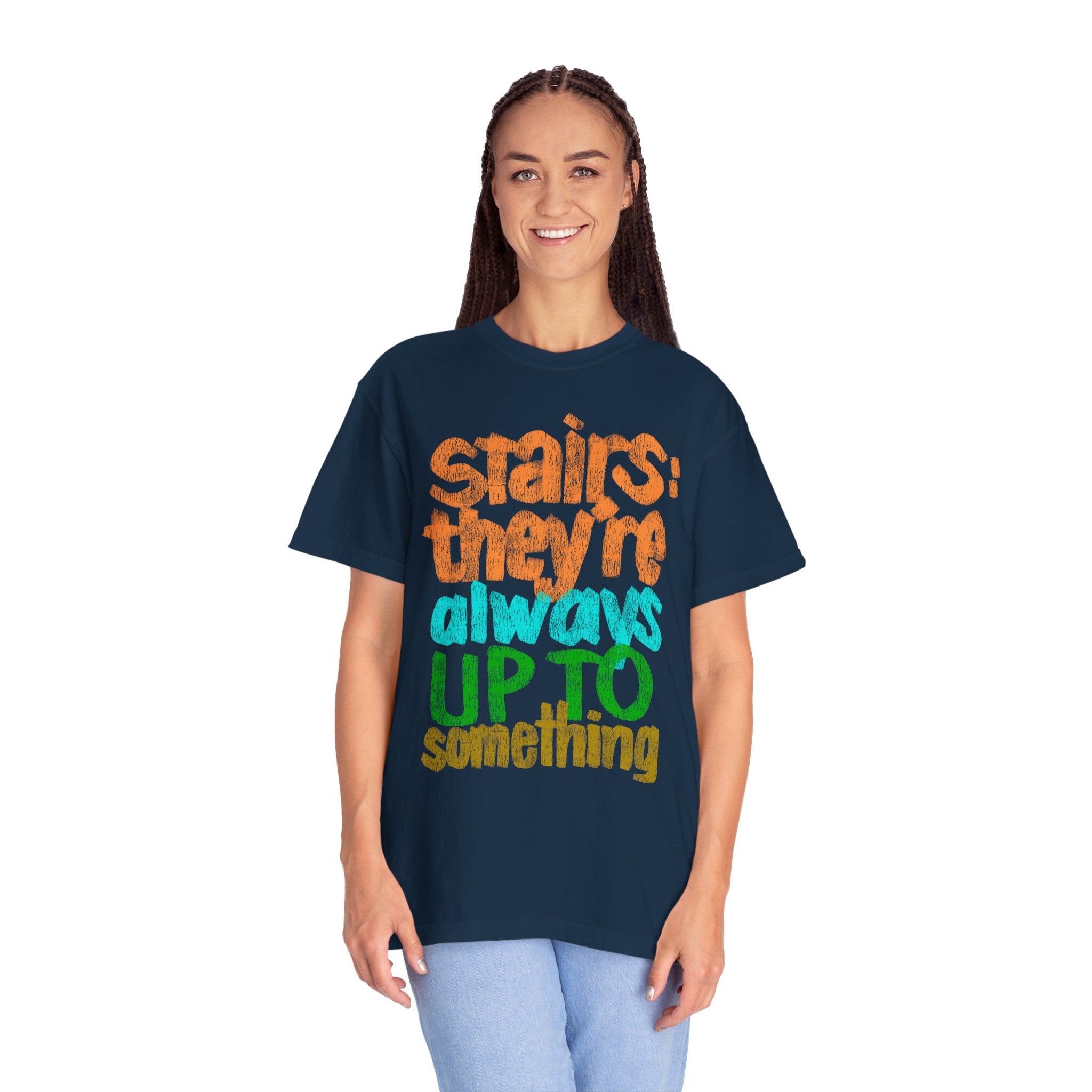STAIRS Garment-Dyed T-shirt