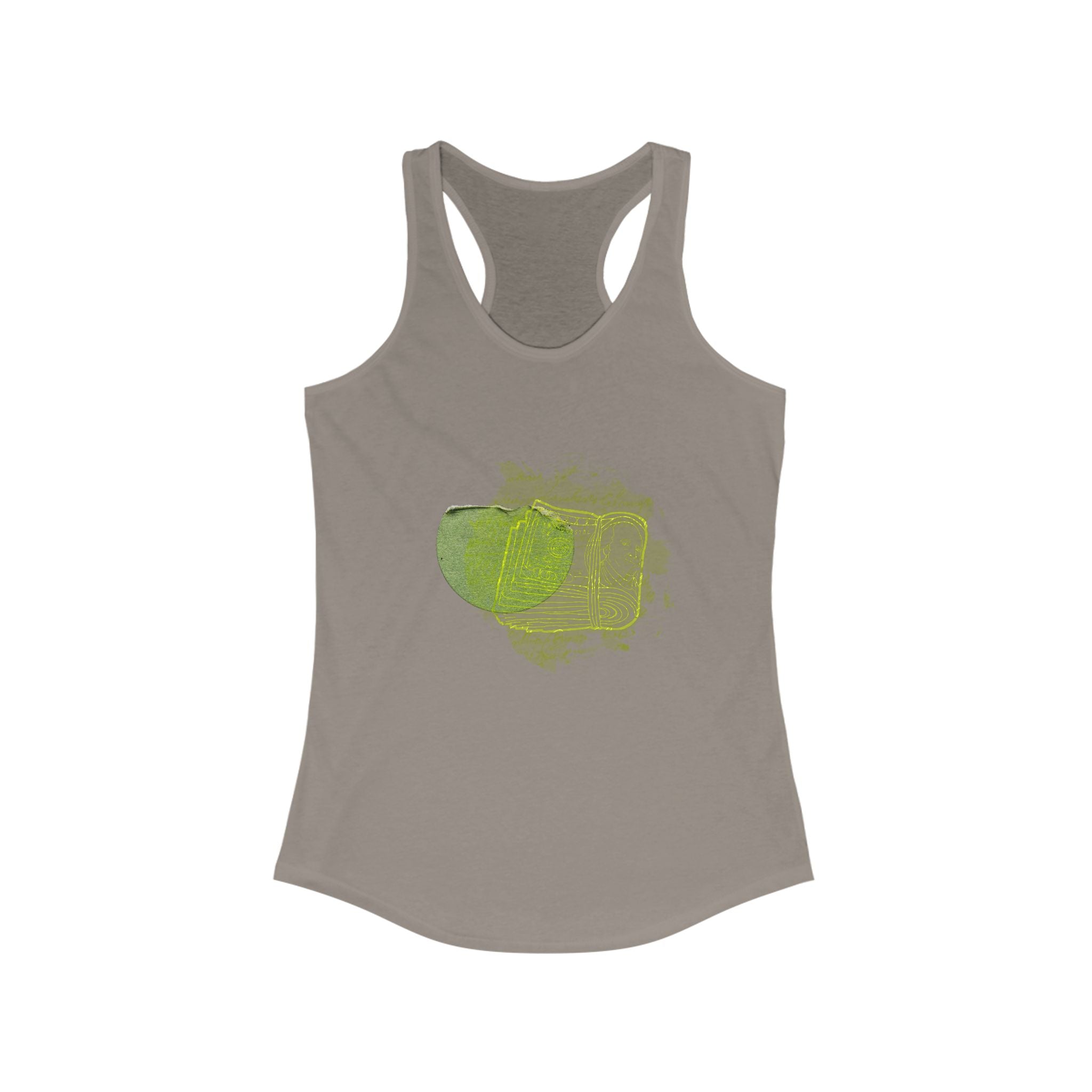 Trendy Women's Racerback Tank Top, Perfect for Summer, Gym Wear, Casual Outings, Gift for Friends, Sports Enthusiasts