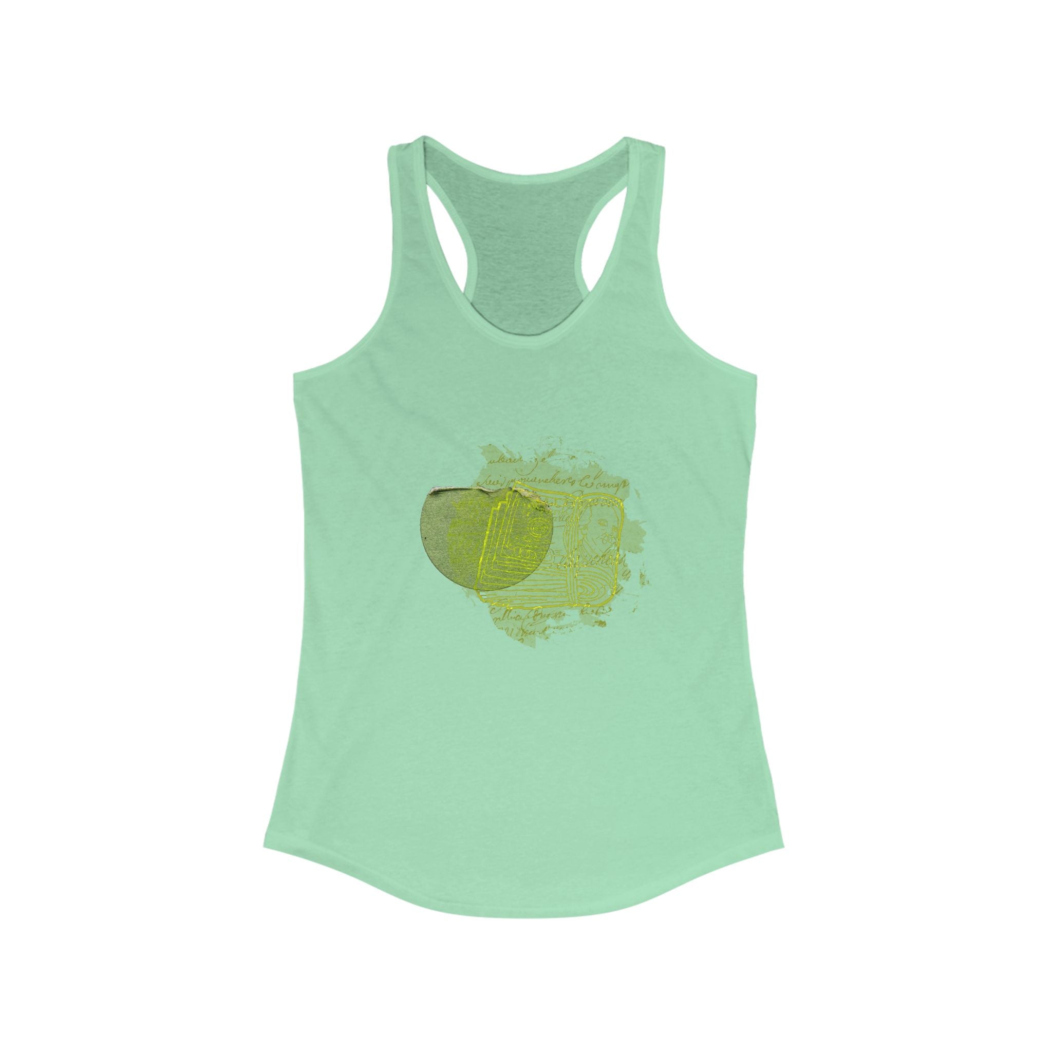 Trendy Women's Racerback Tank Top, Perfect for Summer, Gym Wear, Casual Outings, Gift for Friends, Sports Enthusiasts