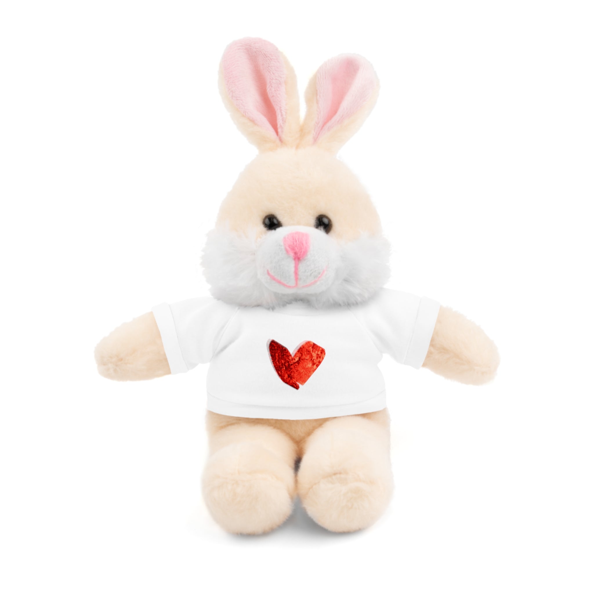 I HEART YOU GLAMINAL Stuffed Animal with Tee