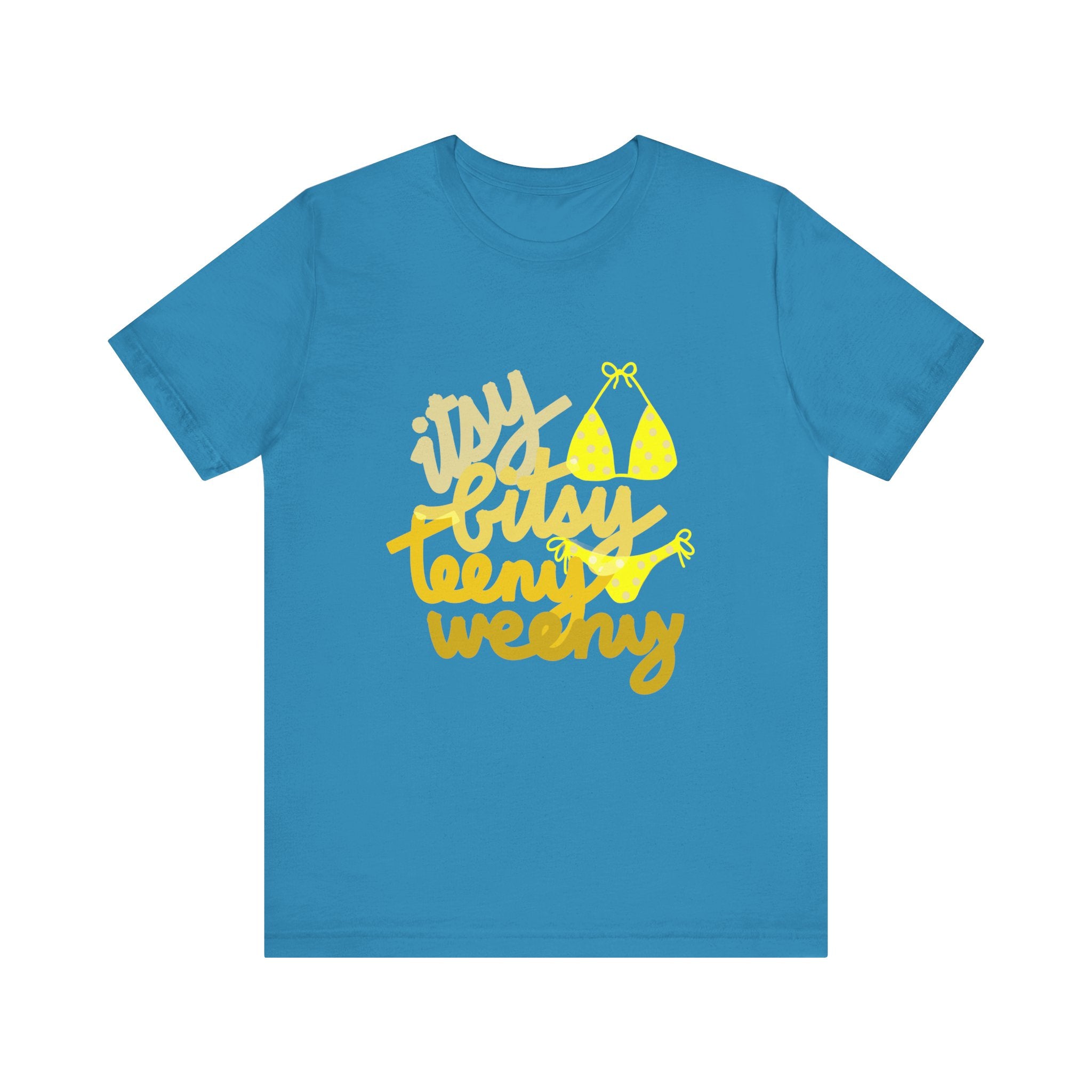 ITSY BITSY BIKINI Unisex Jersey Short Sleeve Tee