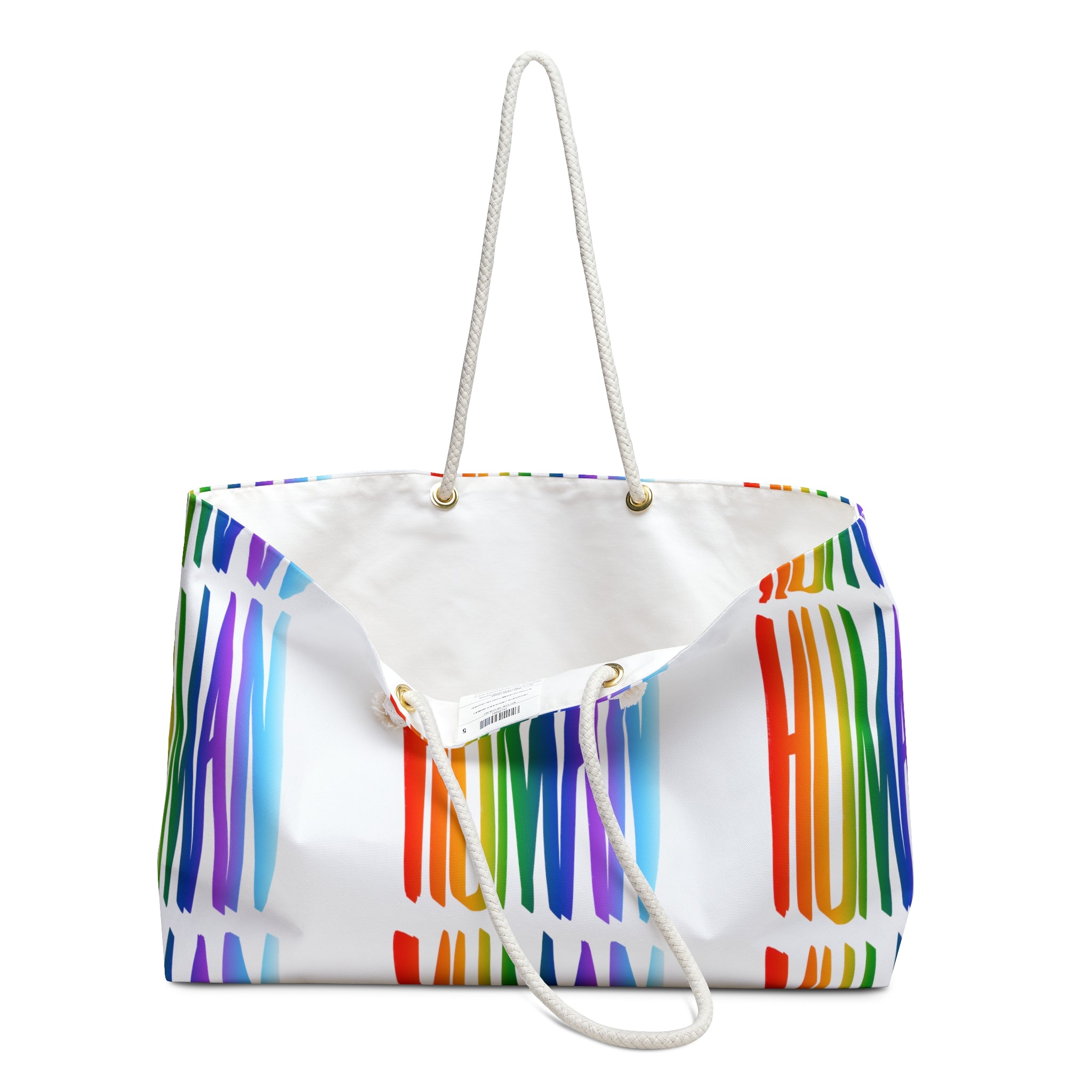 HUMAN RAINBOW Weekender Bag