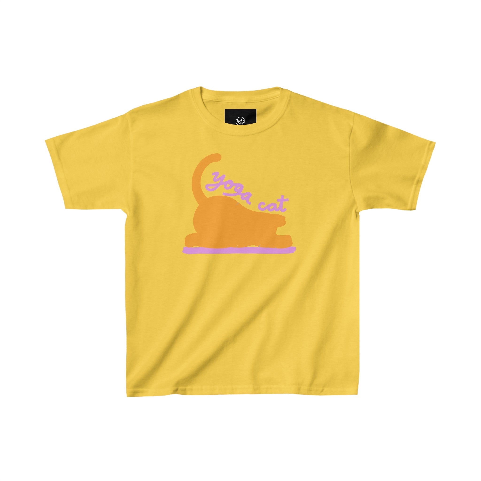 YOGA CAT Kids Heavy Cotton™ Tee