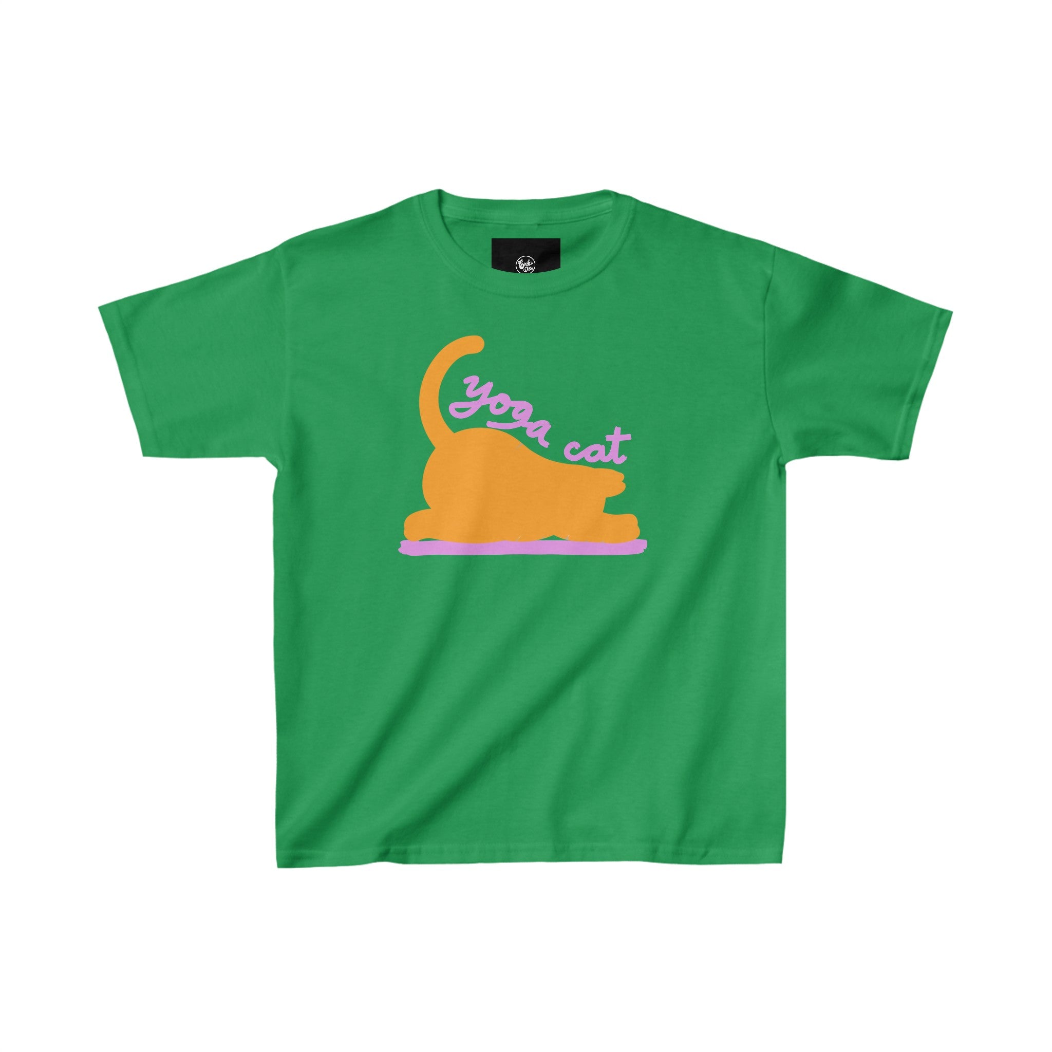 YOGA CAT Kids Heavy Cotton™ Tee