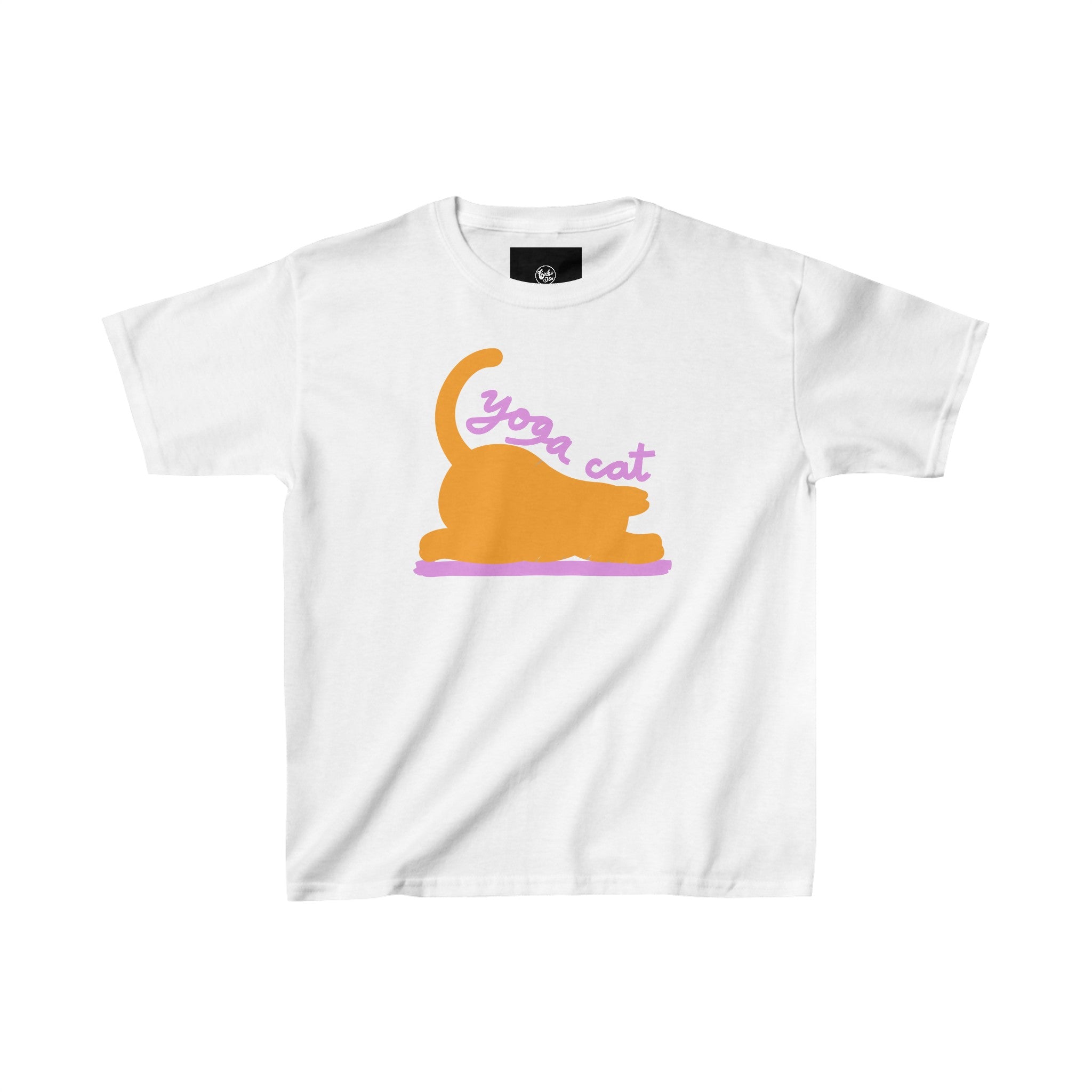 YOGA CAT Kids Heavy Cotton™ Tee
