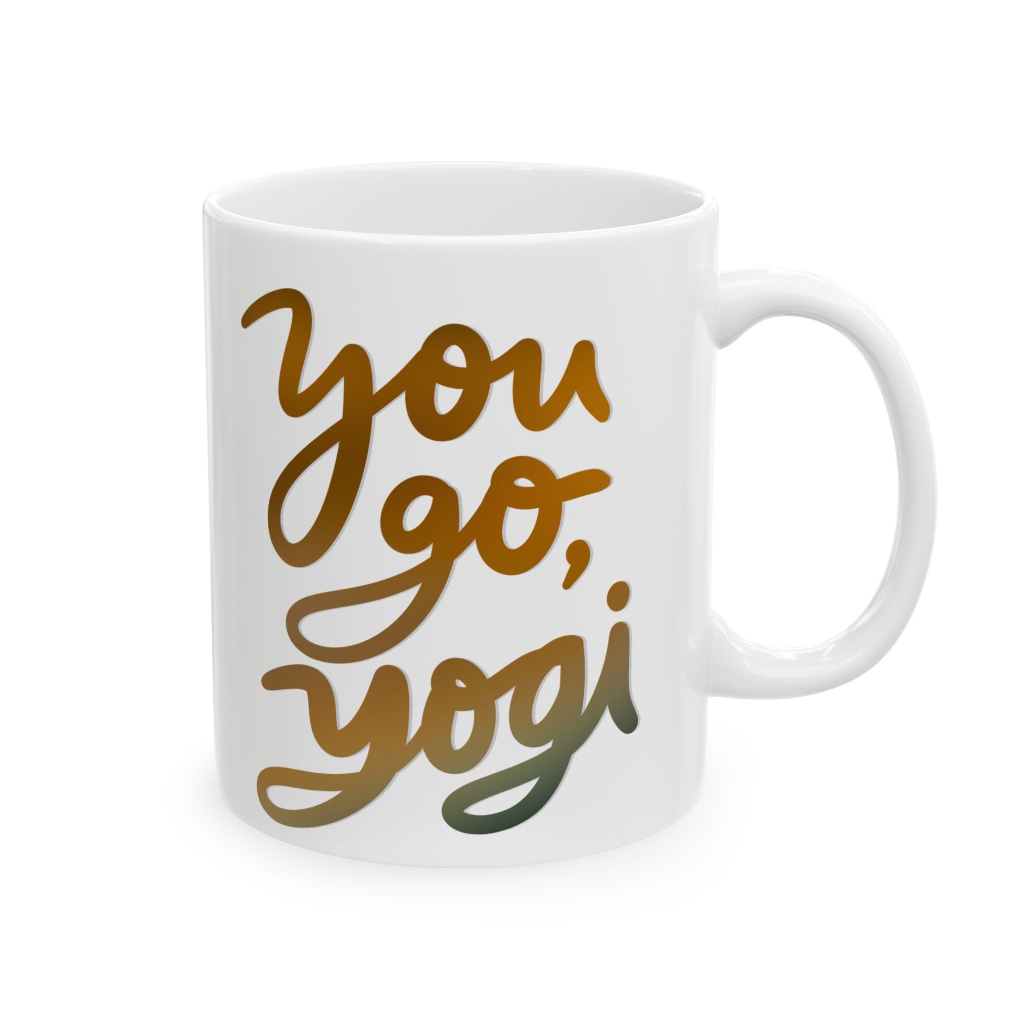 YOU GO, YOGI Mug, (11oz)