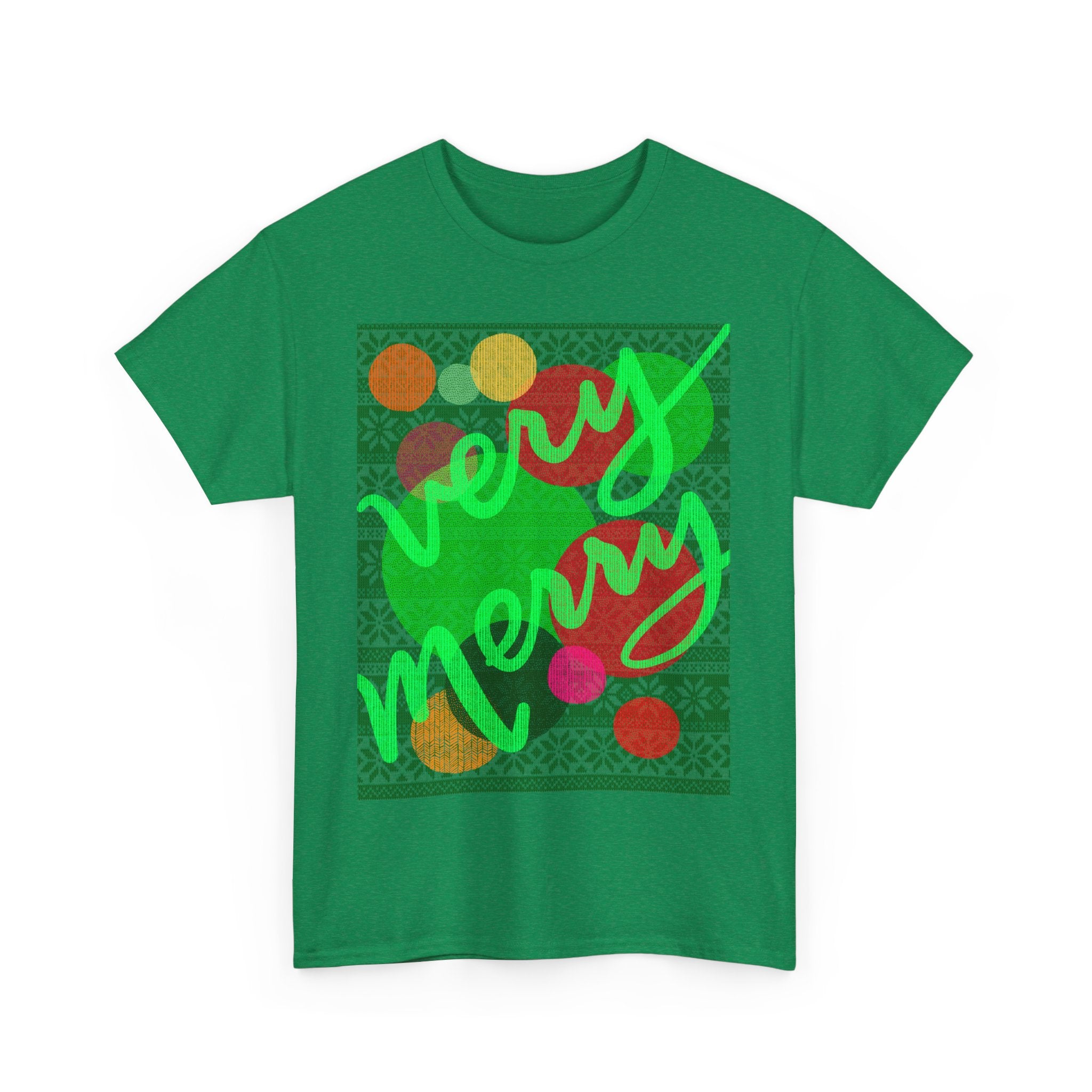 VERY MERRY Heavy Cotton Tee