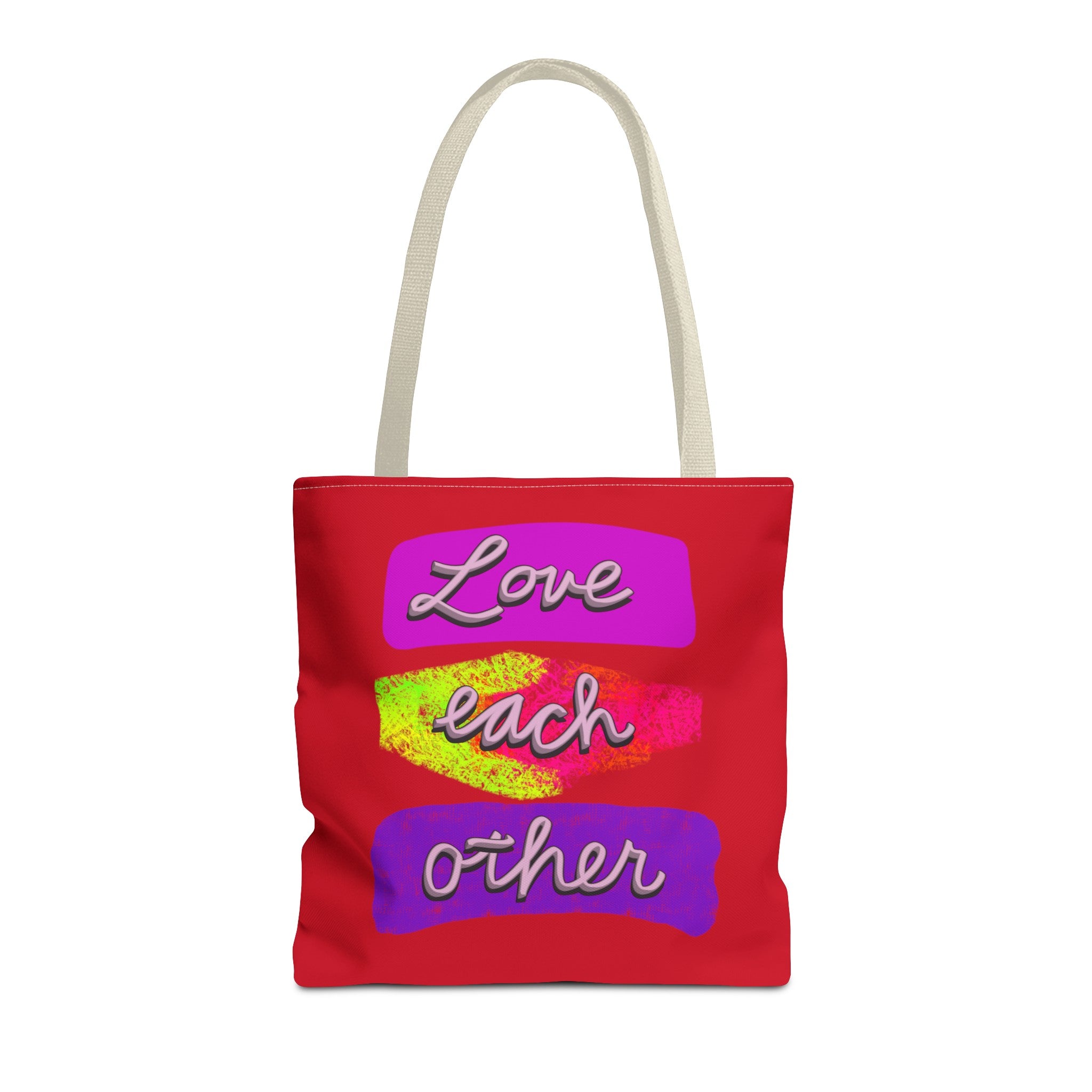 LOVE EACH OTHER Tote Bag (AOP)