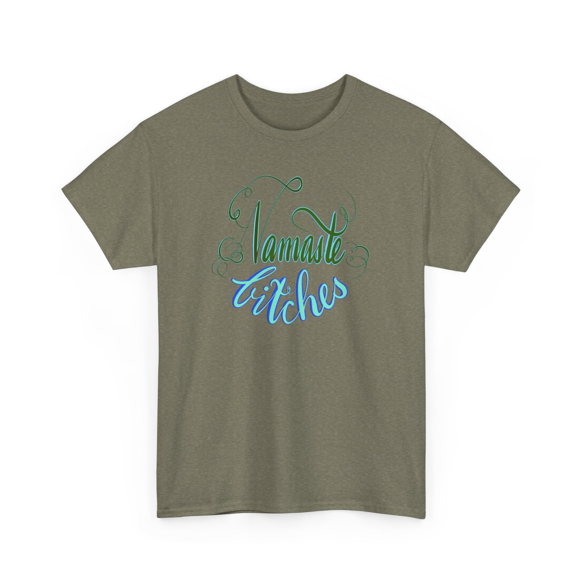 Yoga NAMASTE BITCHES Unisex Heavy Cotton Tee